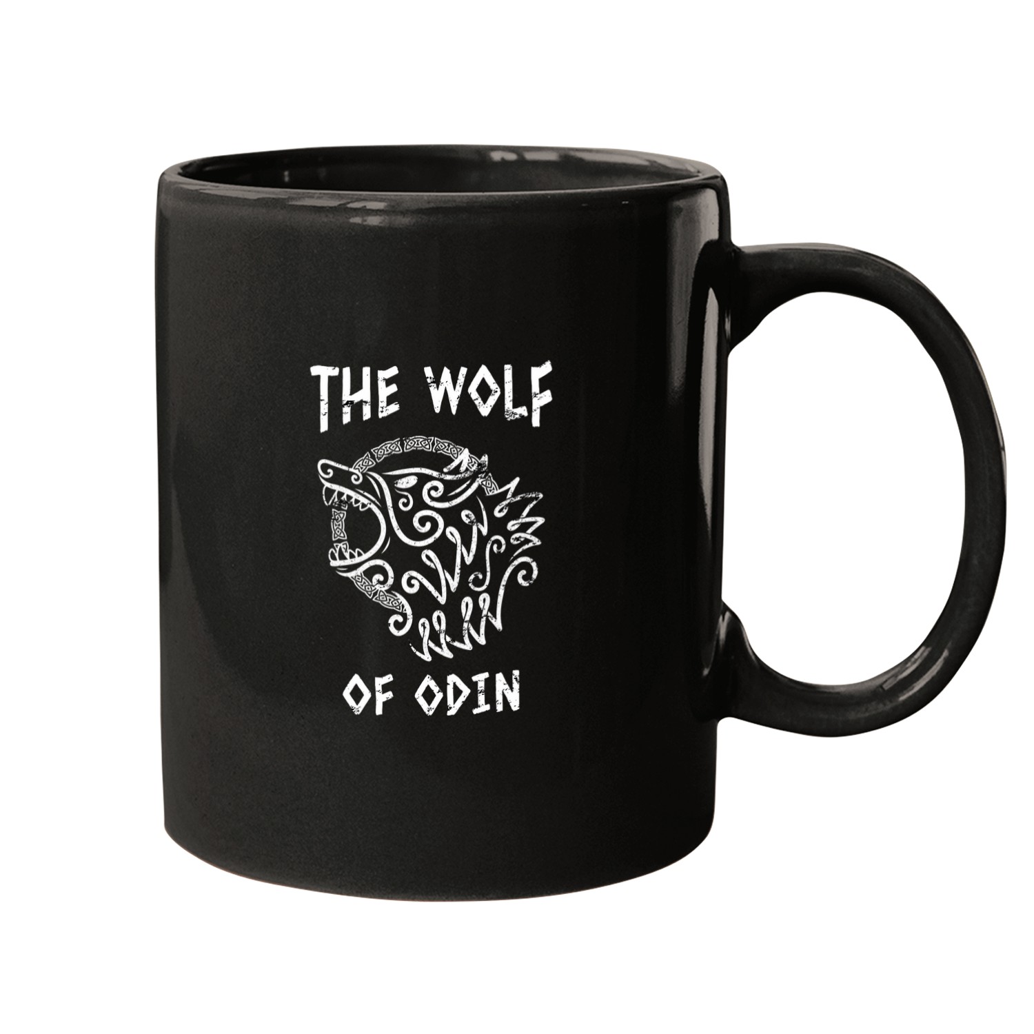 Viking Celtic Fenrir wolfs of Odin Viking Myth Mugs