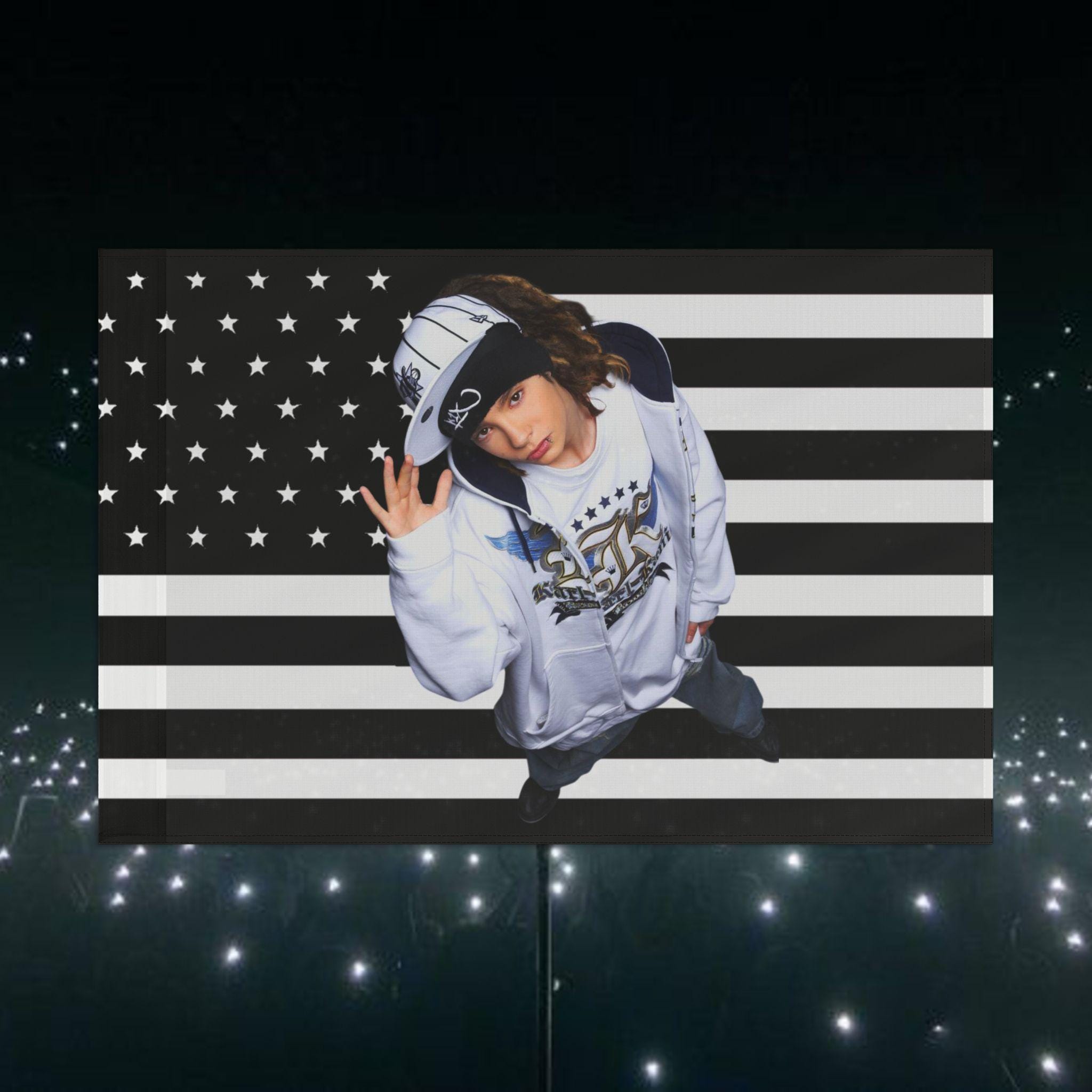 Tokio Hotel Tom Kaulitz Flag, Music Room Decor