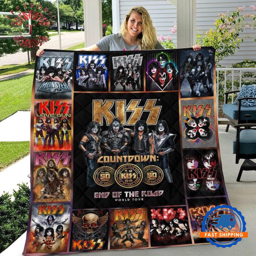 KISS Army Show Your Rock Quilt, Gift for Fan