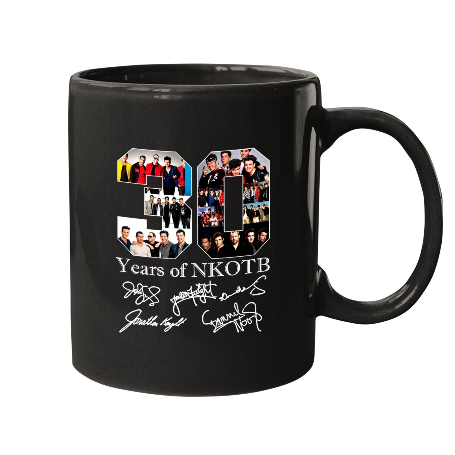 30 Years of NKOT Block Relaxed, NK on The Block Vintage Style Mugs, Mixtape Tour 2022 Mugs, NKOT Block Band Mugs, NKOT Block Concert Mugs
