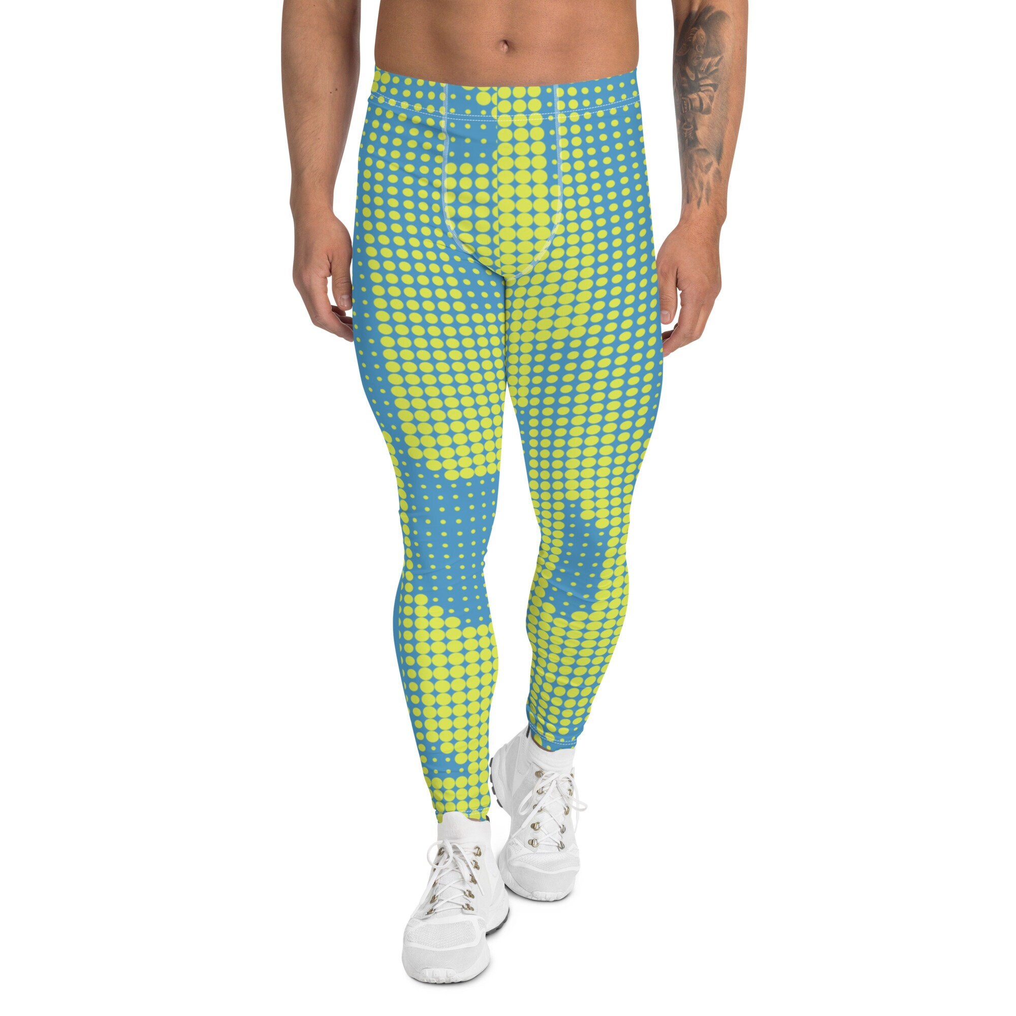 Dotted Halftones Men's Leggings