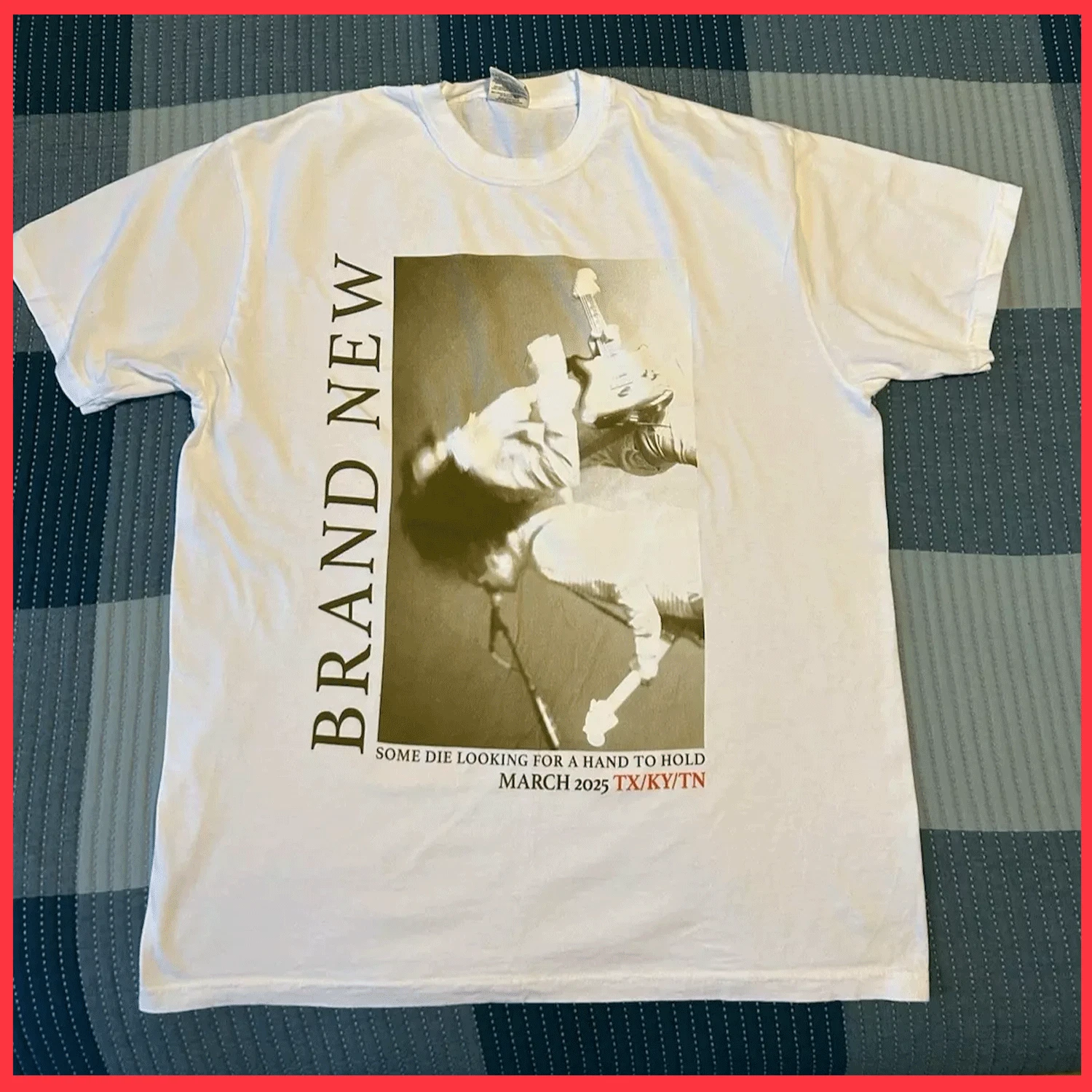 Brand New Band Jesse Lacey 2025 Reunion Tour Shirt