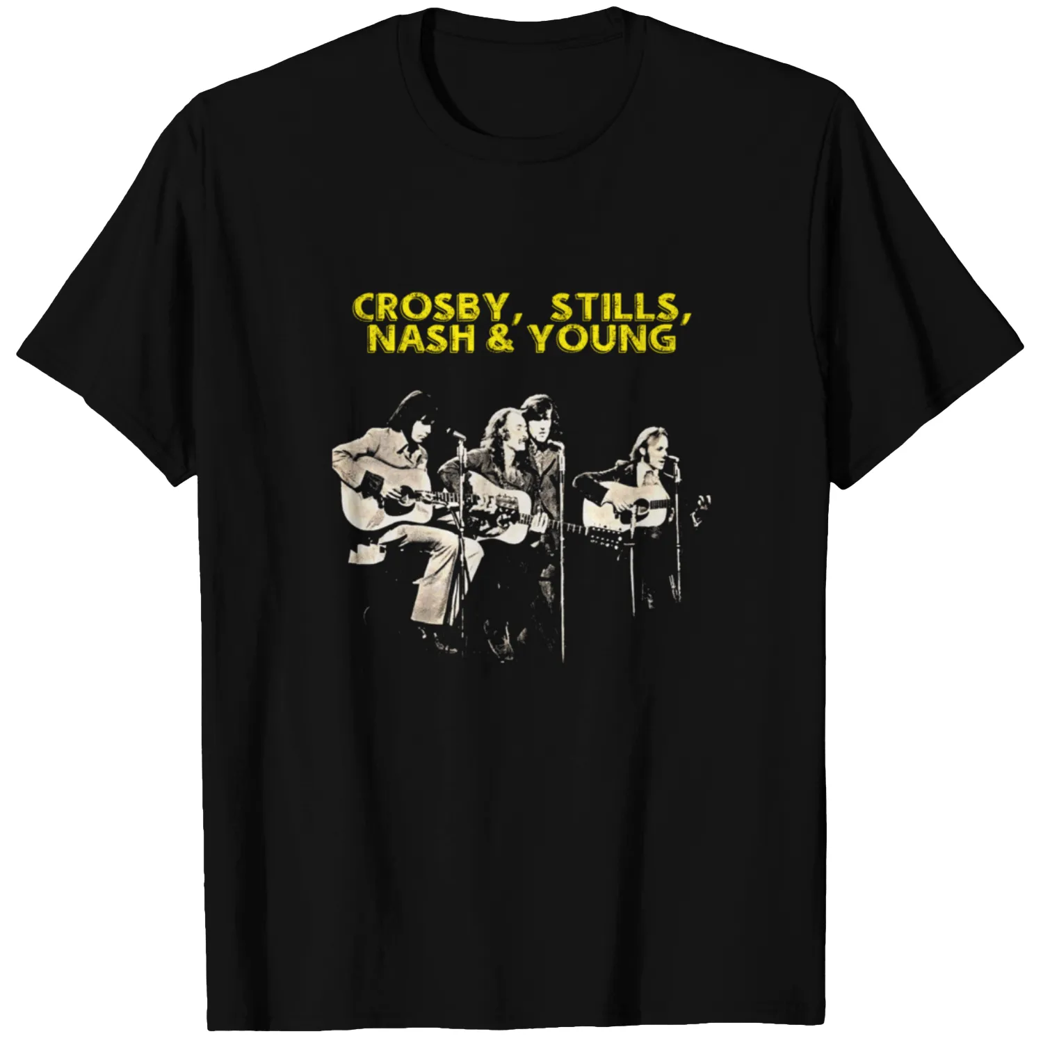 Crosby, Stills, Nash & Young Classic T-Shirt