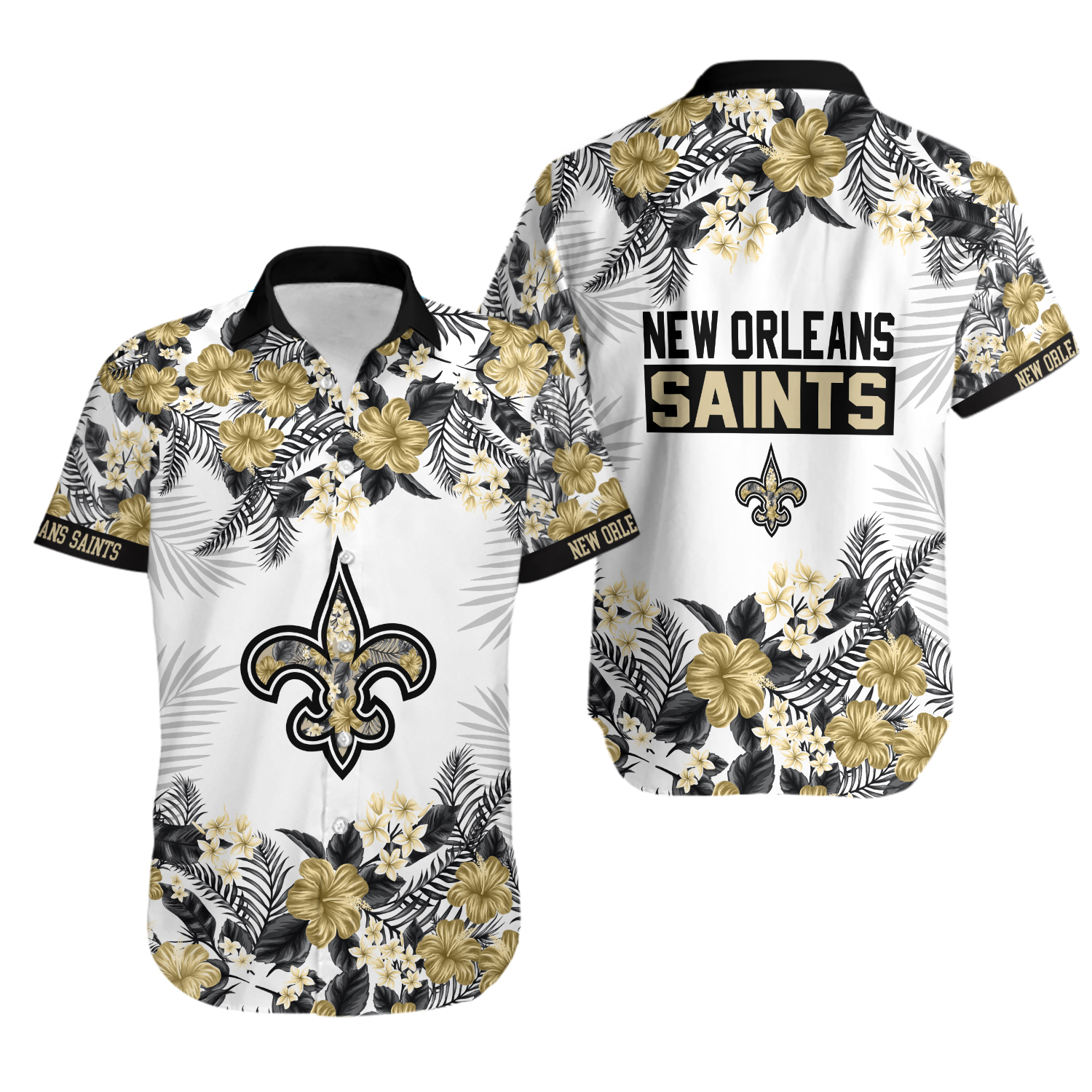 New Orleans Football Team Saintss Hawaiian Shirt