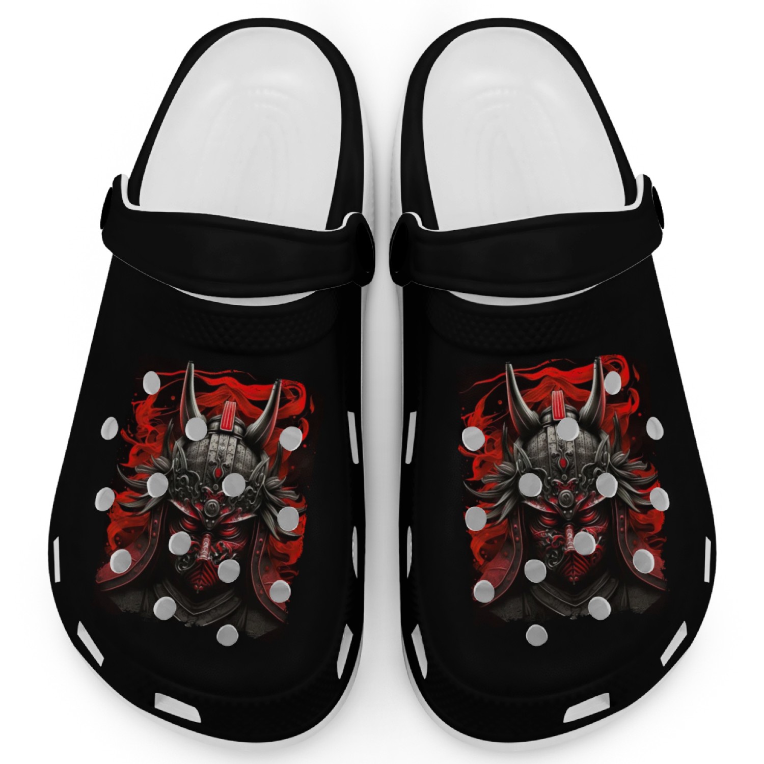 Samurai Japan Culture Clogs