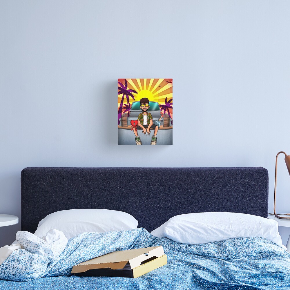 Bad bunny Canvas Print