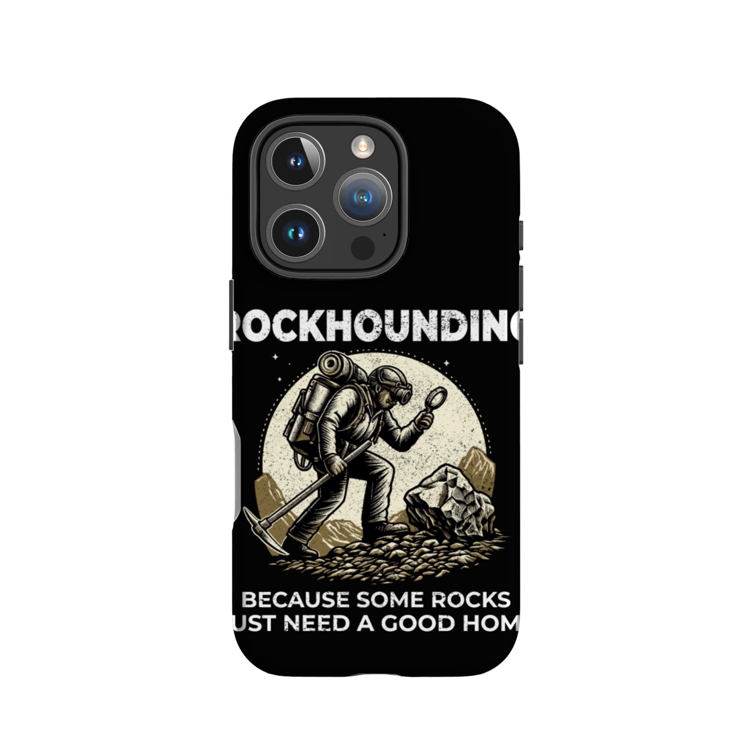 Rockhound Rocky terrain Rock Collecting Collector IPhone Cases