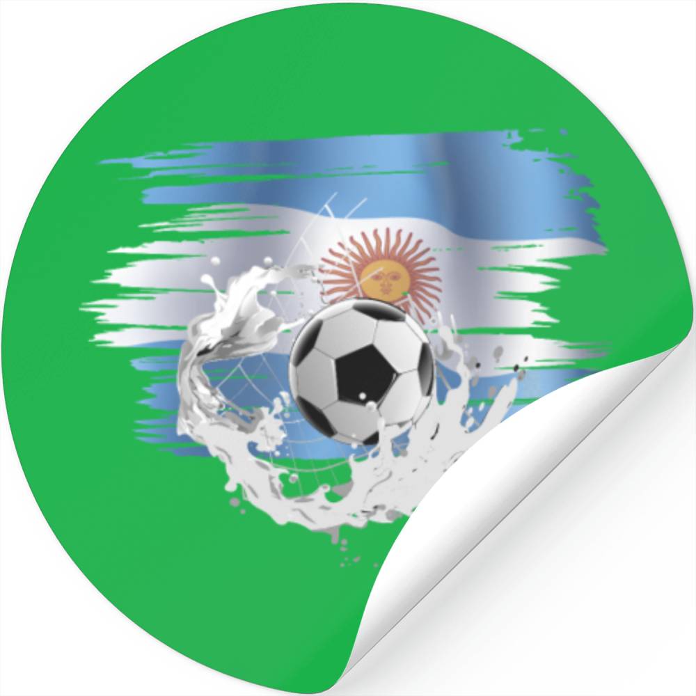 Flag of Argentina Argentina Football Stickers