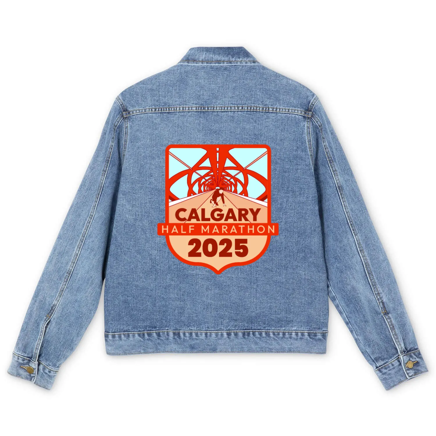 Calgary Half Marathon – 2025 Men's Denim Jackets