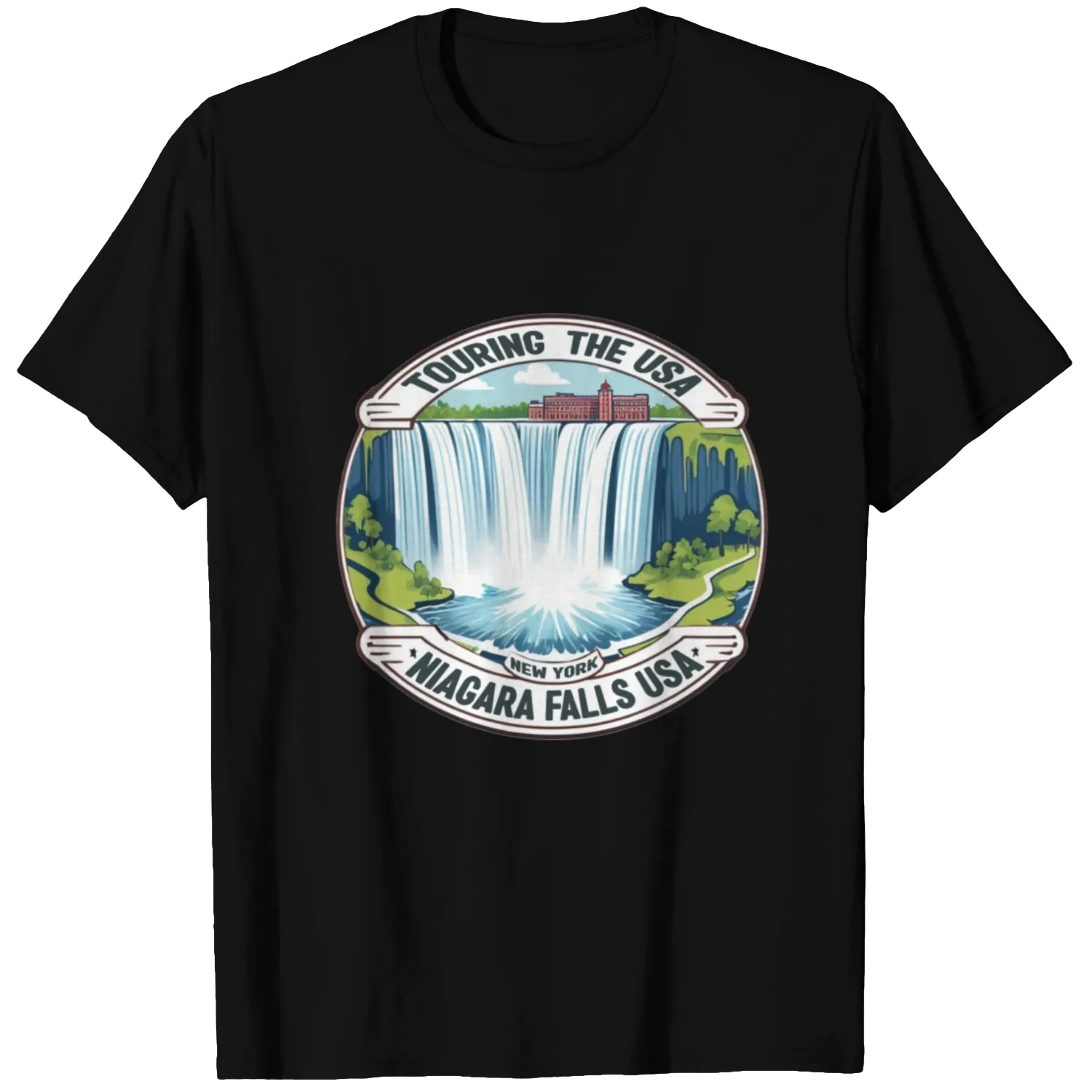 Touring The USA : Niagara Falls T Shirts