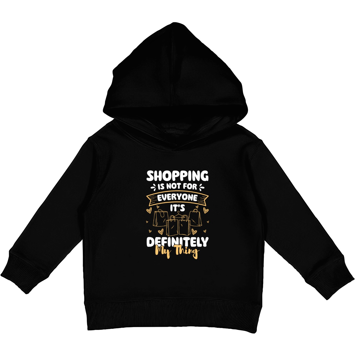 Shopping Shopaholic Fashion Kids Pullover Hoodies