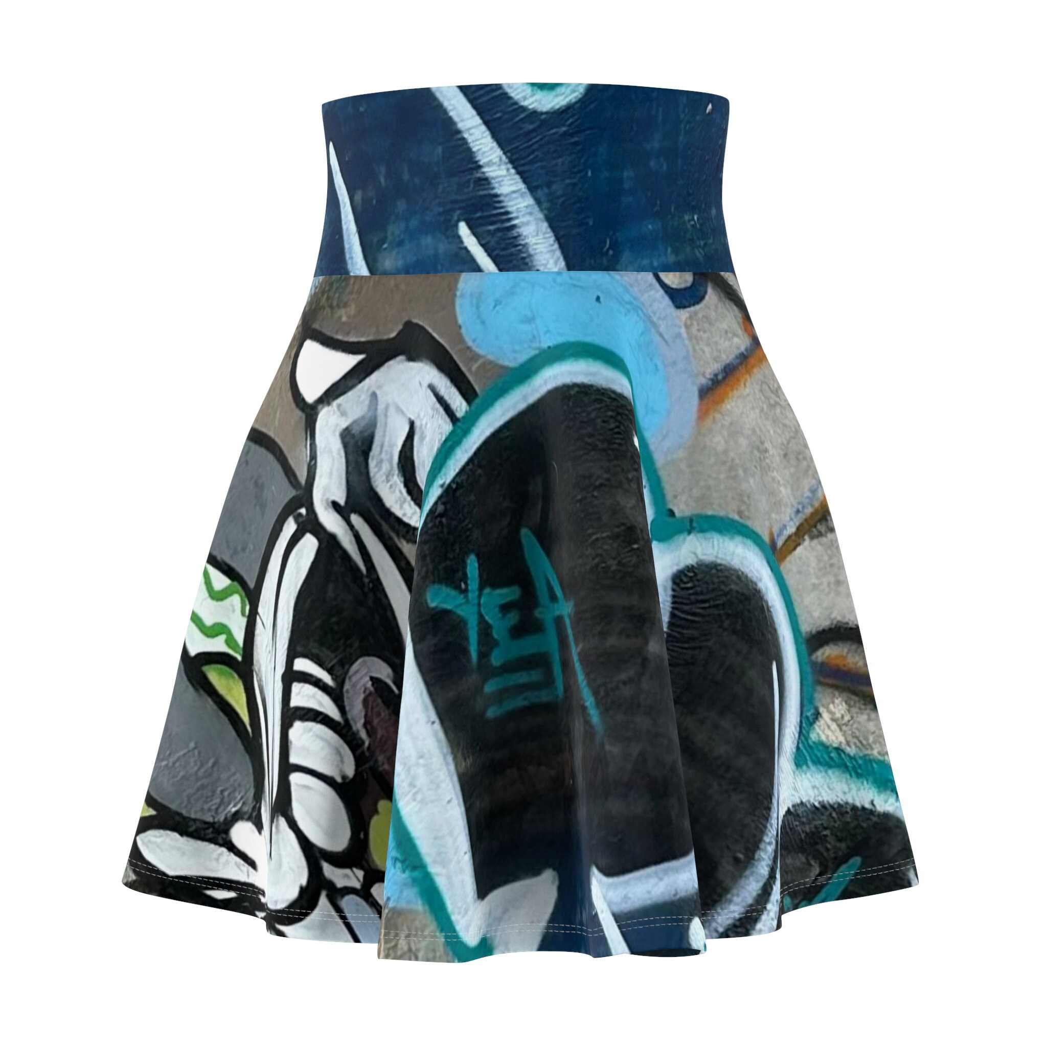 Graffiti Skater Skirt, Women's Skater Skirt