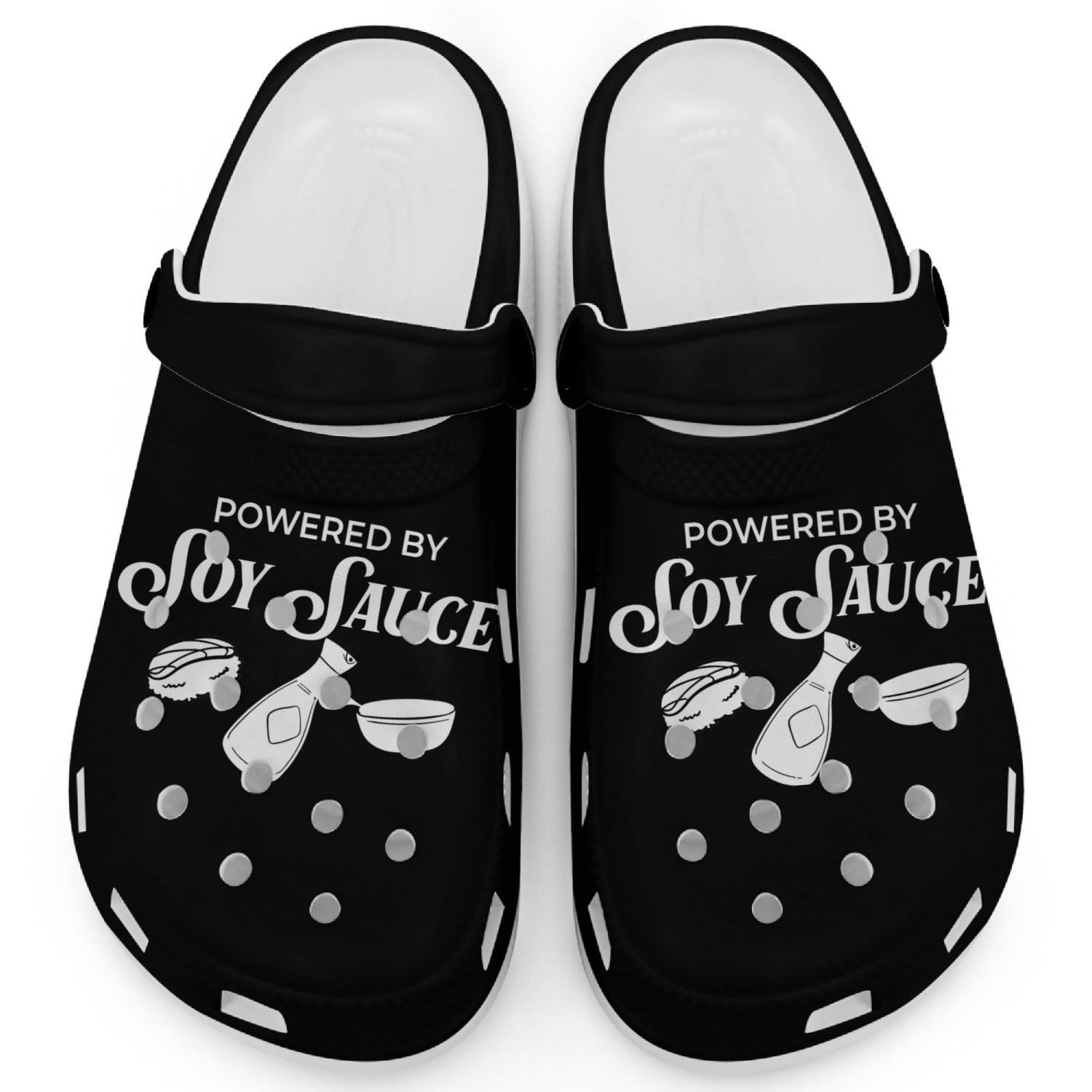 Soy Sauce Japanese Sushi Dark Ramen Noodles Bottle Clogs