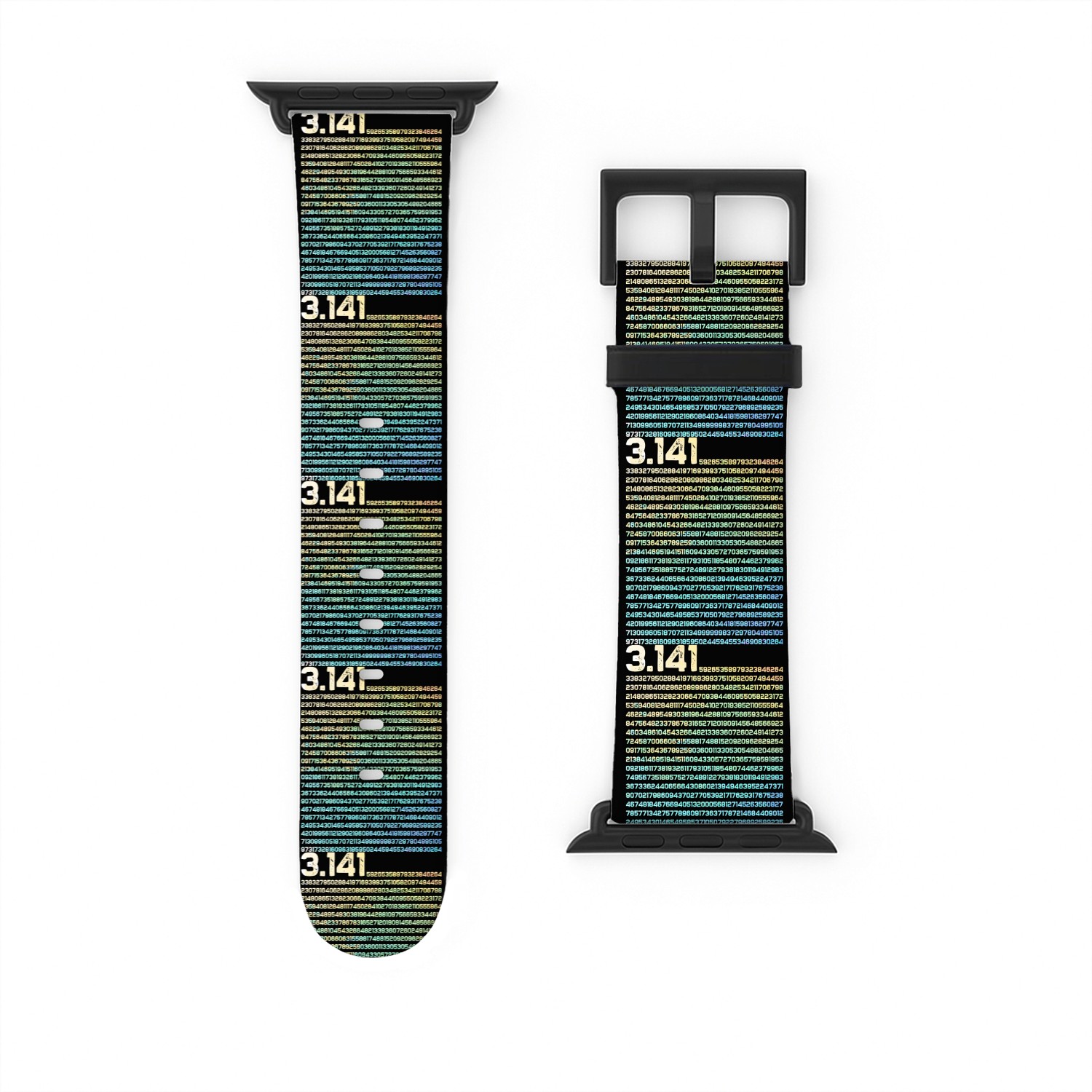 3.14 Math Physics Irrational Number 3.14 Pi Day Watch Bands For Apple Watch