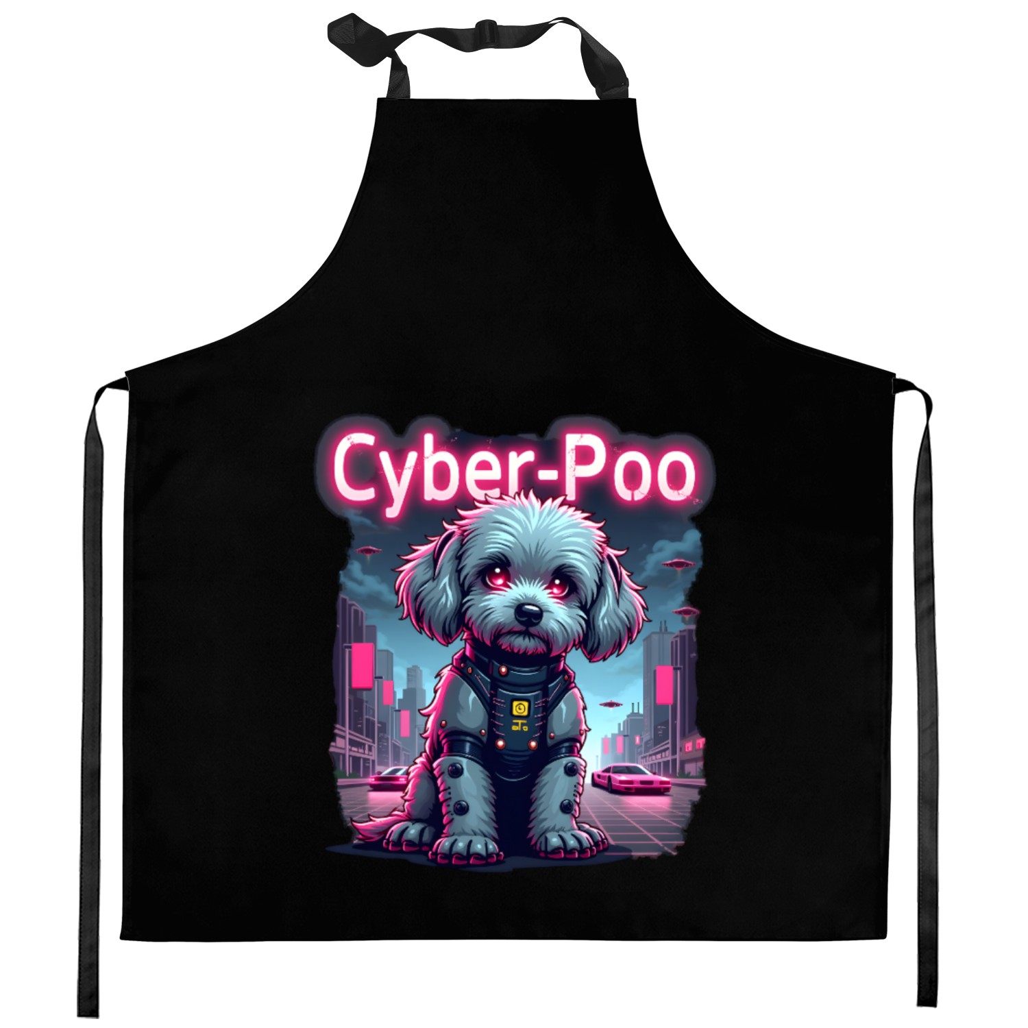 Cyber Poo Kitchen Aprons