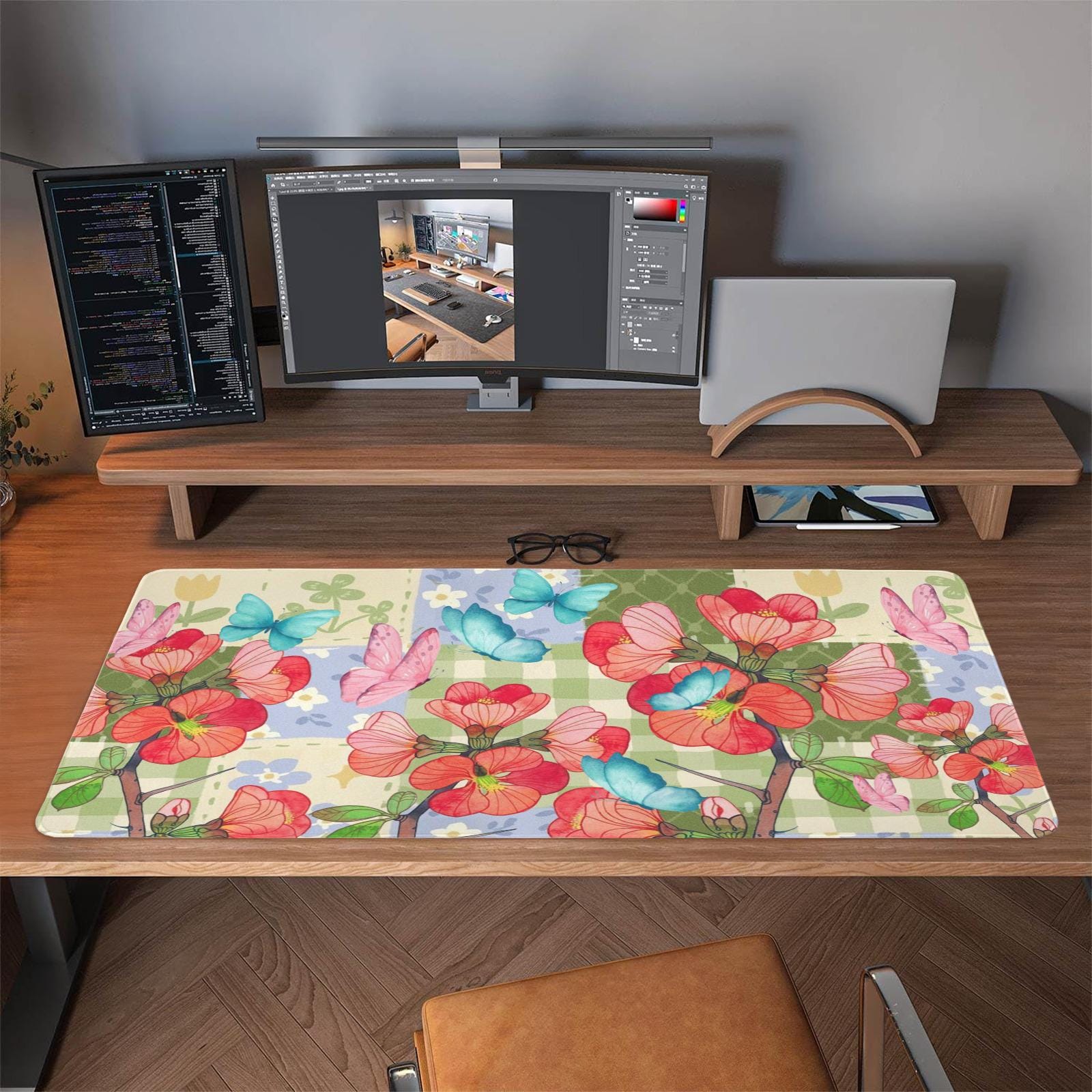 Floral & Butterfly Desk mats, Accessories Gifts