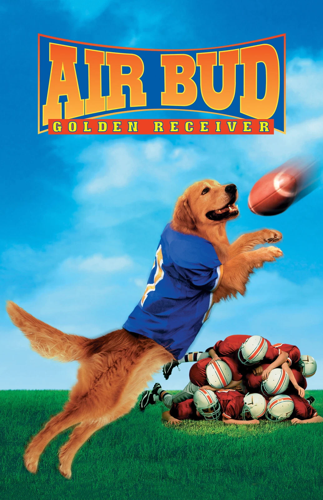 Air Bud Golden Receiver Film Poster Richard Martin 1998 Vertical Premium Matte