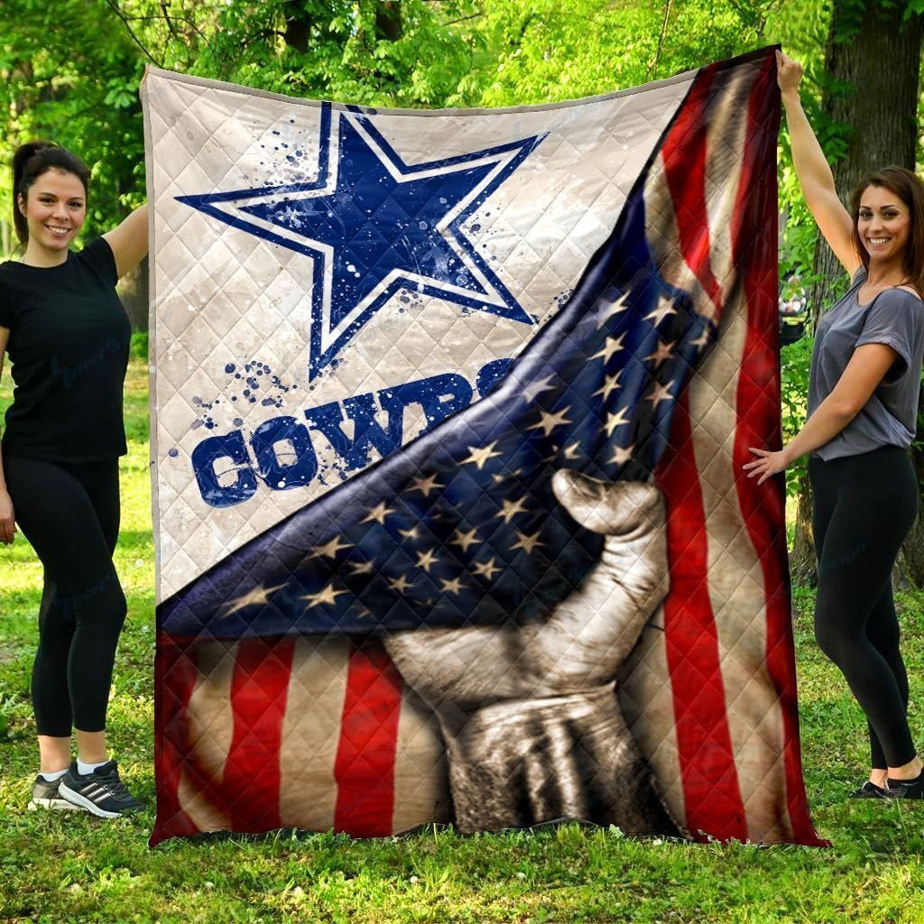 Dallas Cowboys Quilt, Bedding Decor