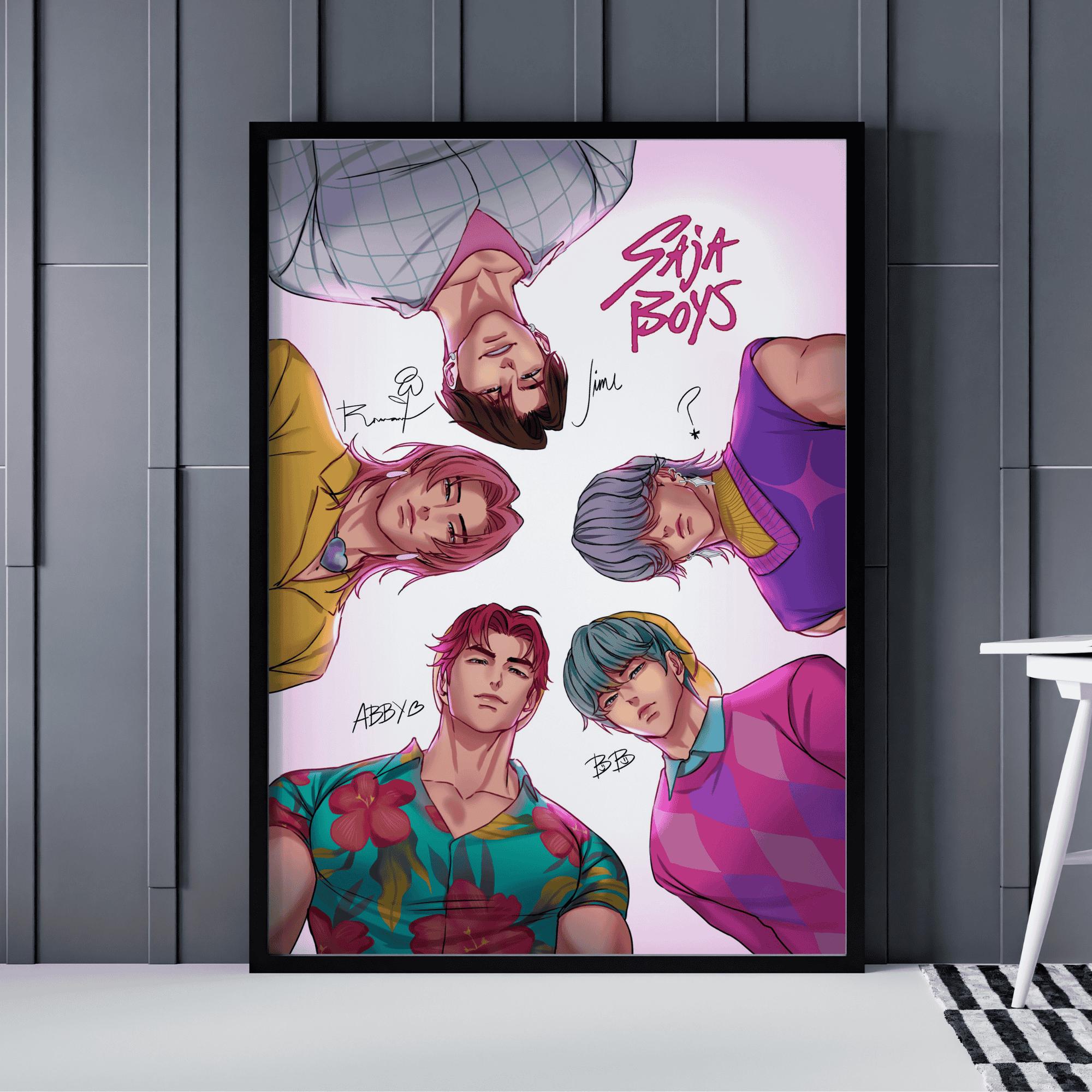 KPop Demon Hunters Posters, KPop Demon Hunters Netflix Poster, KPop Demon Hunters Tv Series Poster
