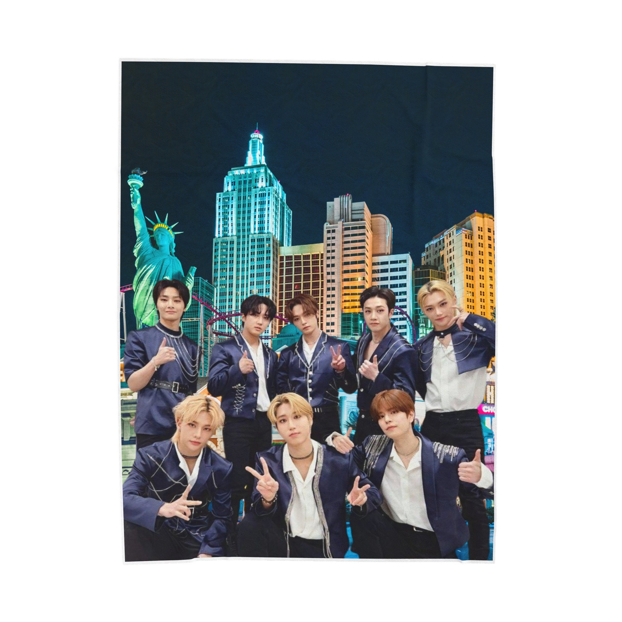 Stray Kids Blanket, Changbin Blanket, Kpop Blanket, Kpop Merch, Lee Know Blanket, Bang Chan Blanket