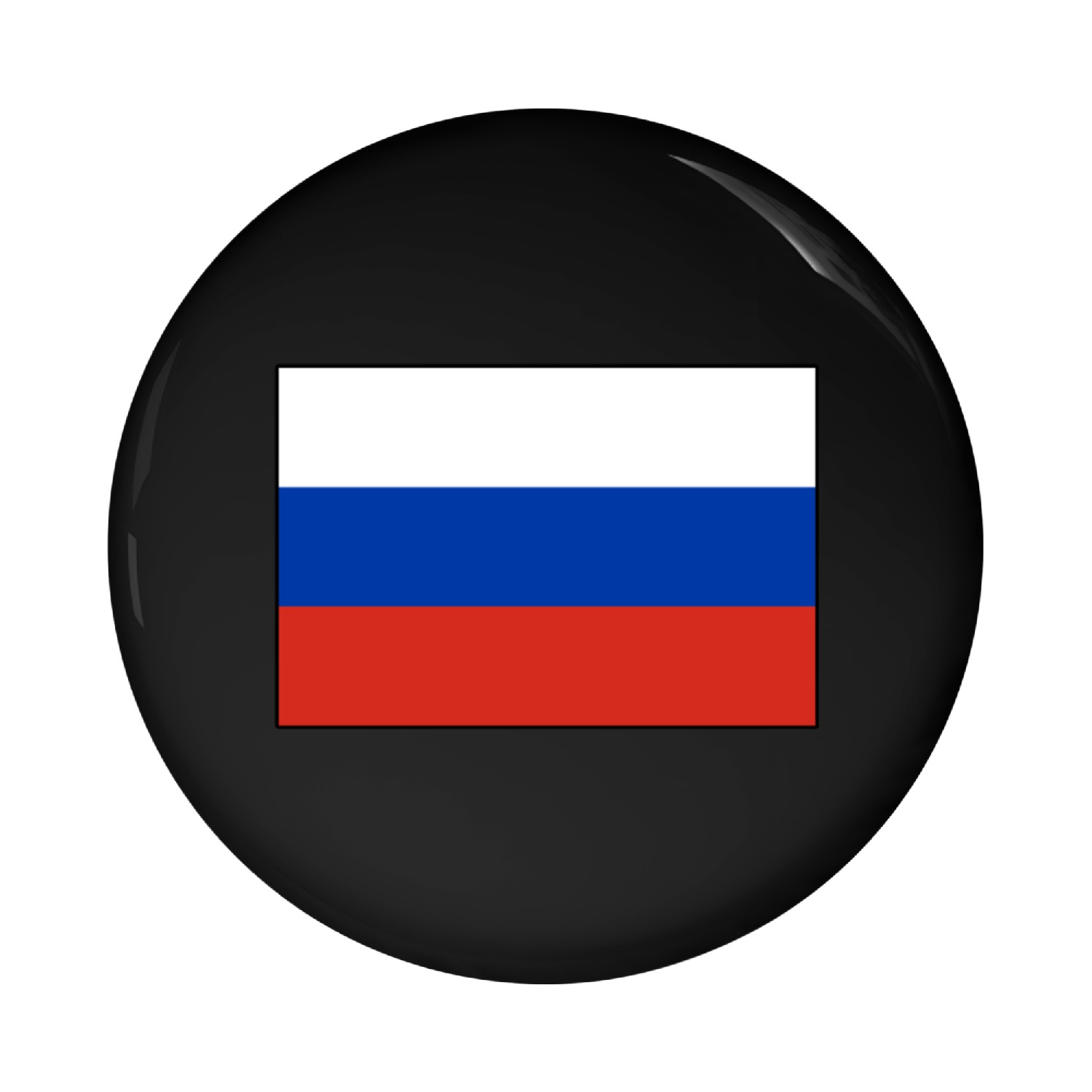Russia flag Pin Buttons