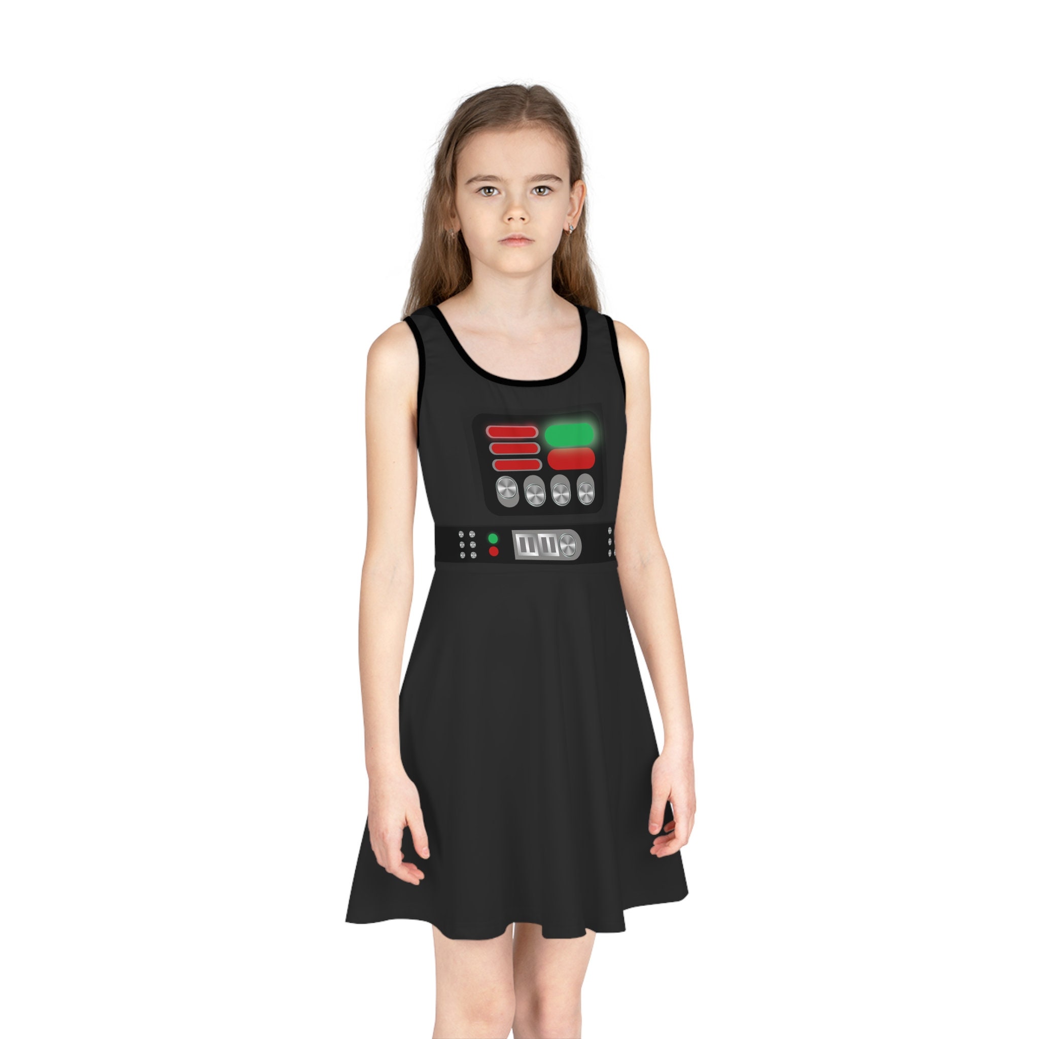 Dark Side Girls' Sleeveless Sundress