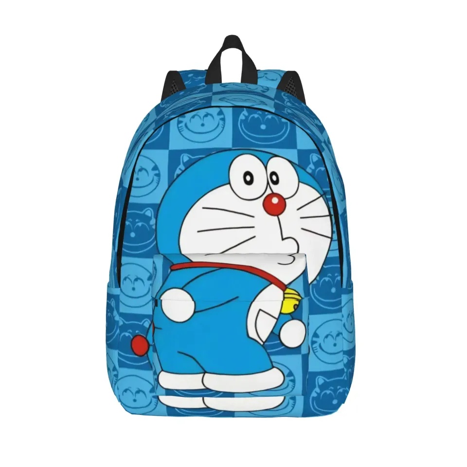 doraemons blue cats cat Cool Backpack Outdoor High School Hiking Travel Daypack for Men Women Laptop Computer Shoulder Bag