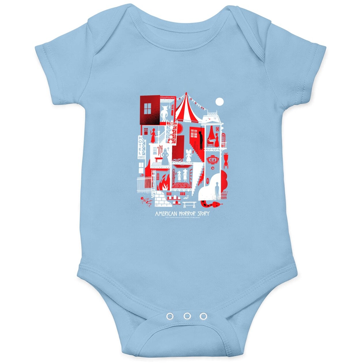 American Horror Story House Of Horrors Baby Bodysuit