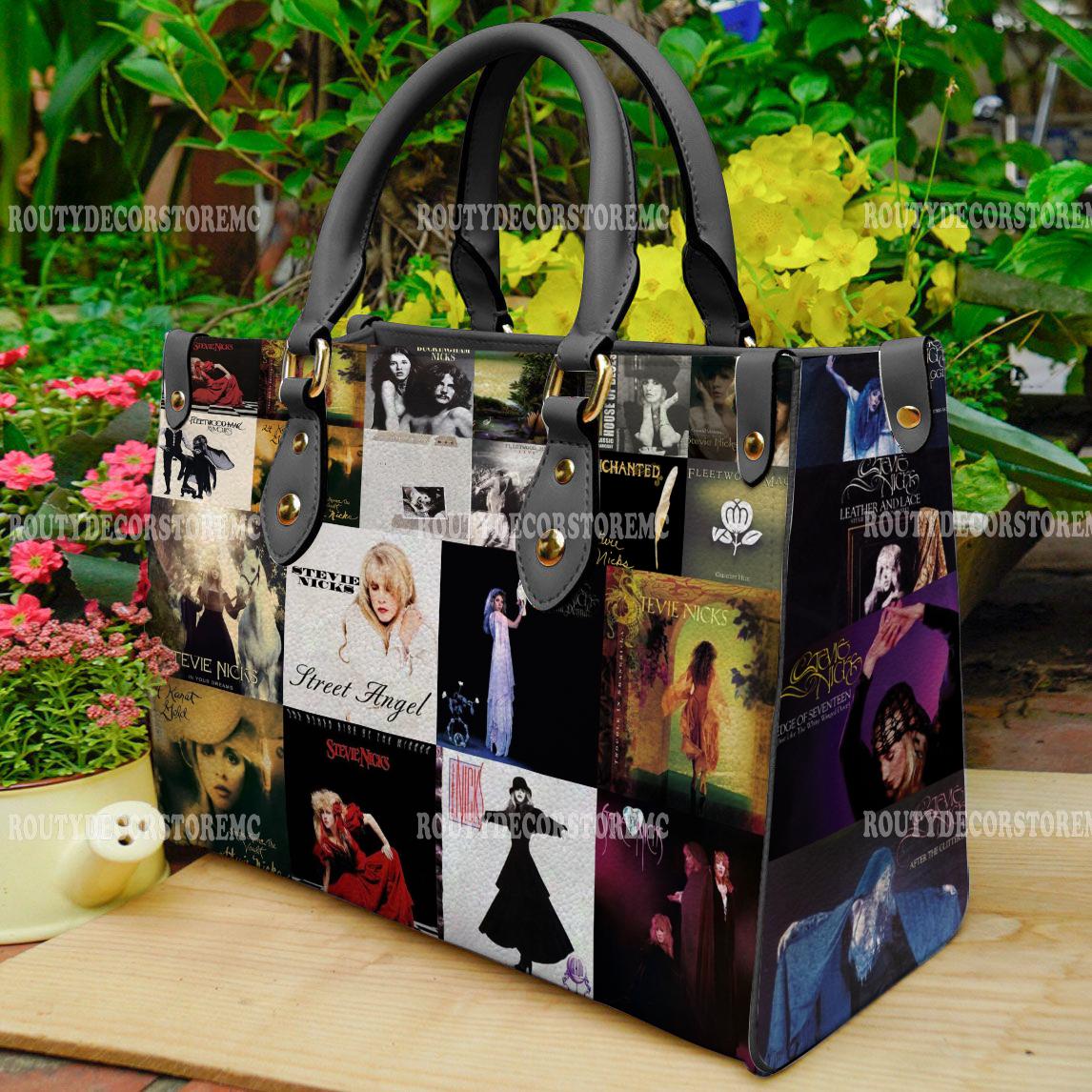 Stevie Nicks Women Leather Handbag,Stevie Nicks Lovers Handbag, Gift For Mom