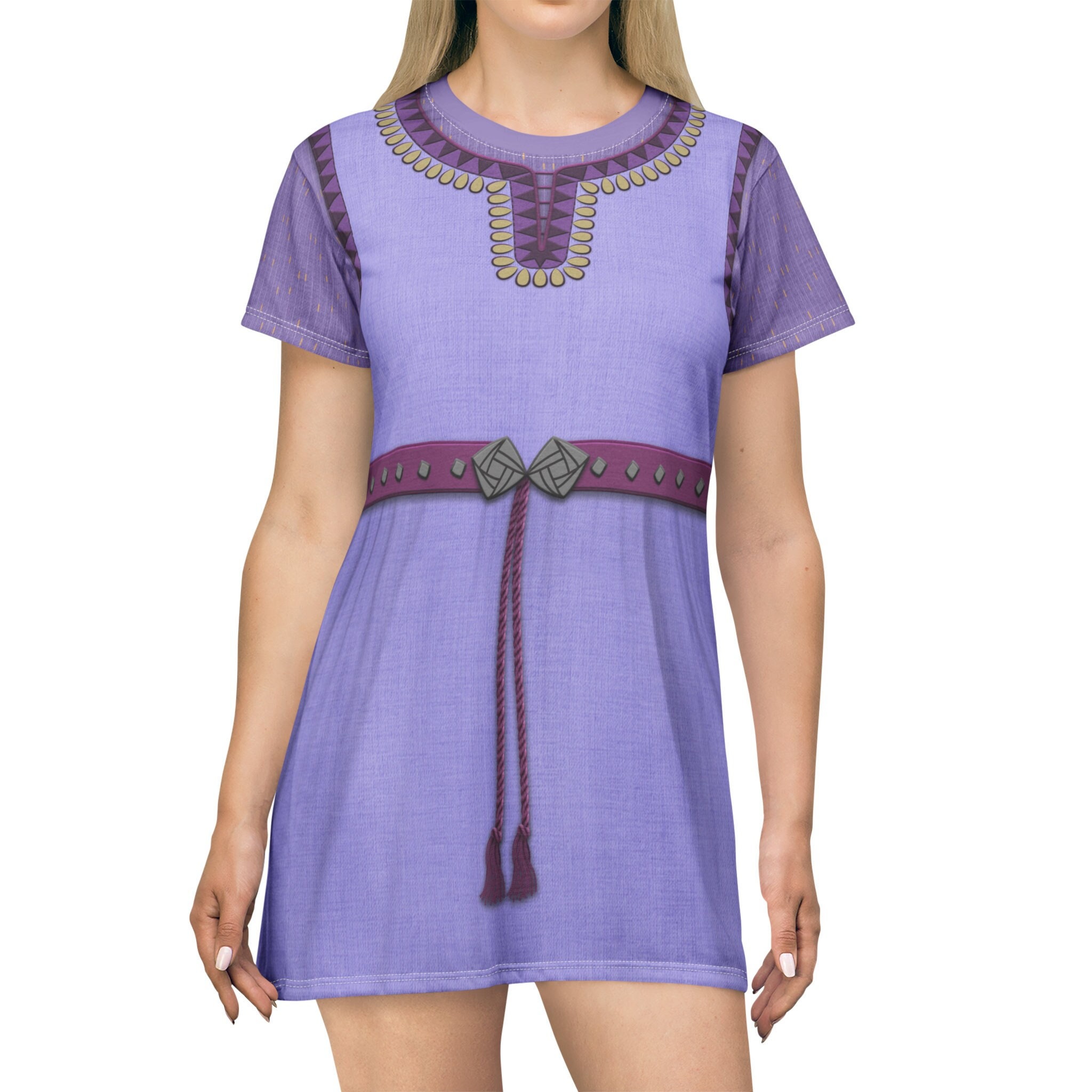 Asha Short Sleeve Dress, Wish 2023 Costume, Rosas Magical Kingdom