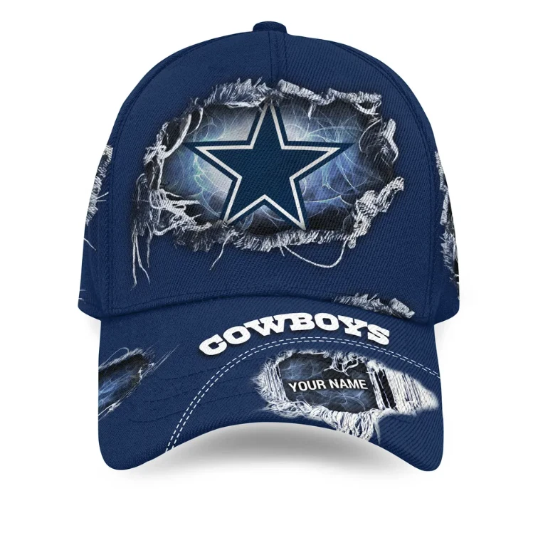 Personalized Football Team Cowboyss Sport Cap Lovers Gift