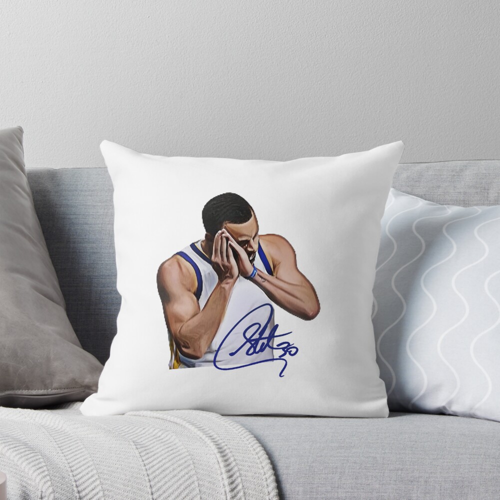 Night Night Curry Stephen Finals W.a.r.r.i.o.r.s Signature Pillow, Gift for Fan