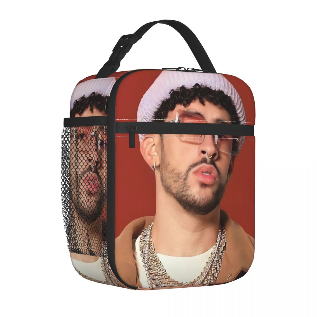 Bad Bunny Thermal Insulated Lunch Bag for Work