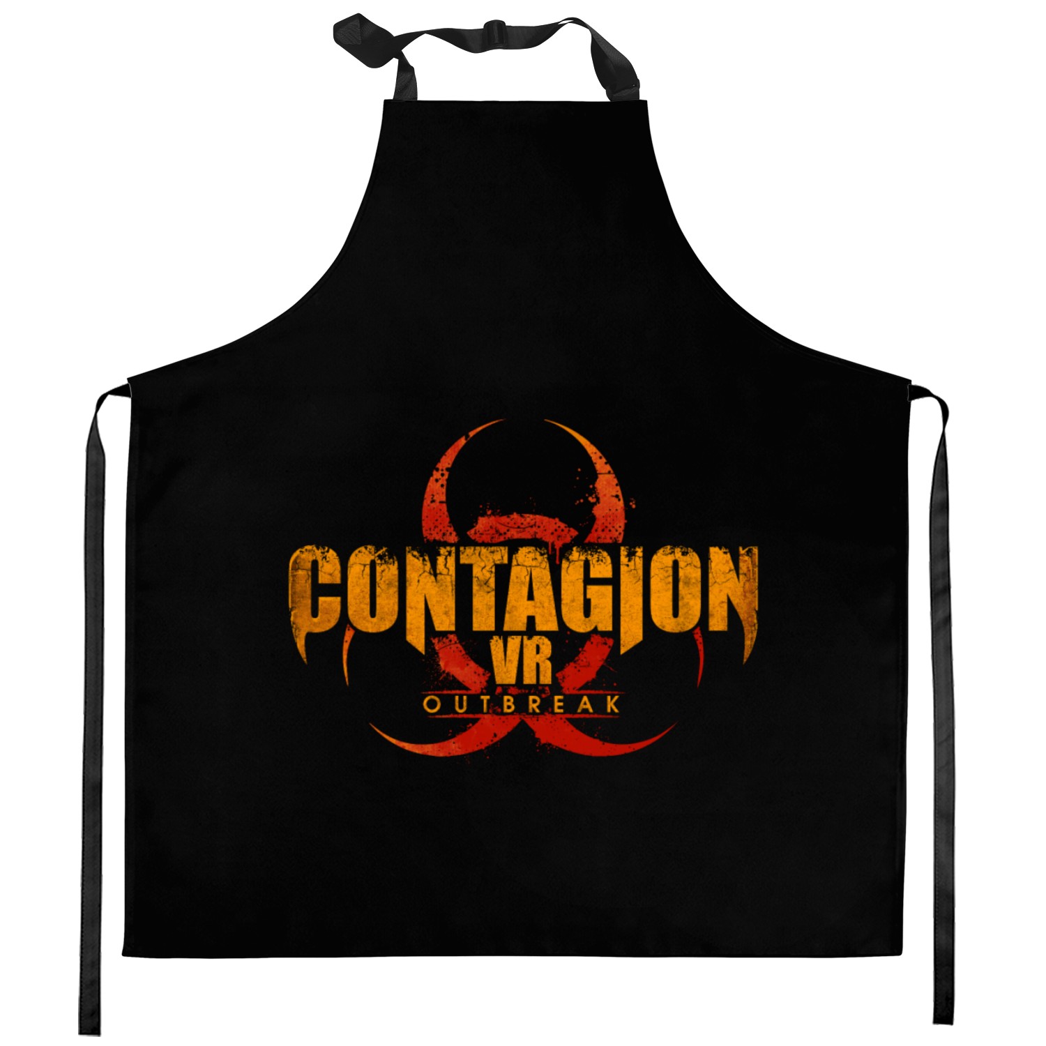 Contagion Outbreak Col Kitchen Aprons