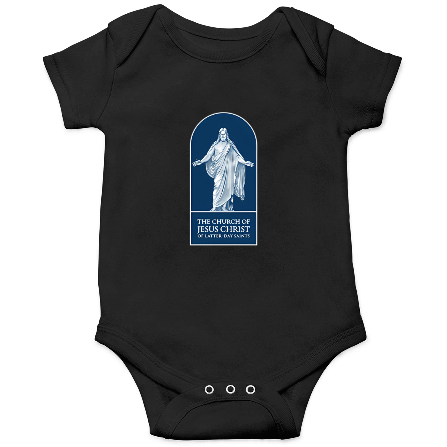 Lds Mormon Church Of Jesus Christ Logo Mormons Onesies