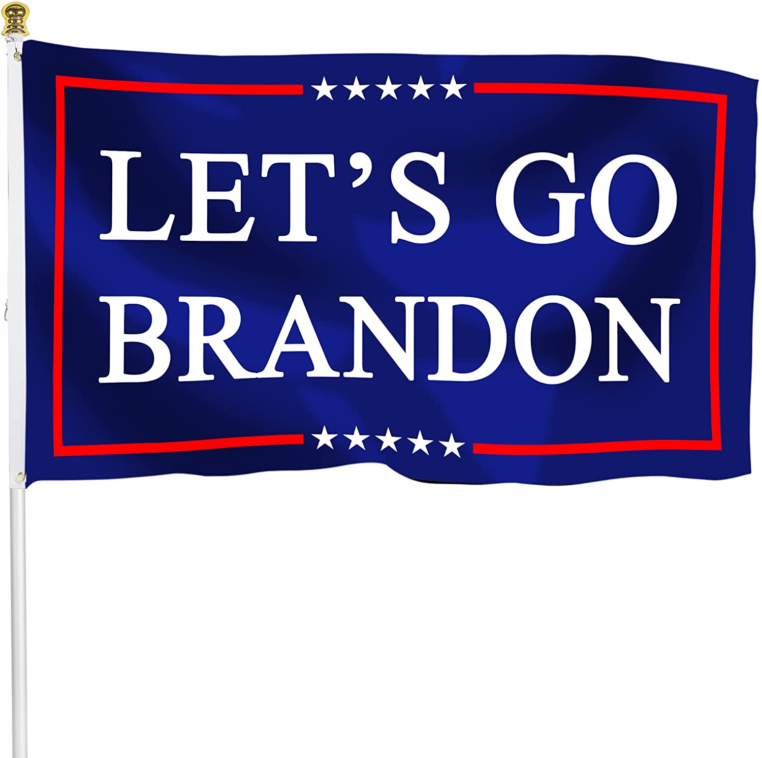 Let's Go Brandon Flag Blue