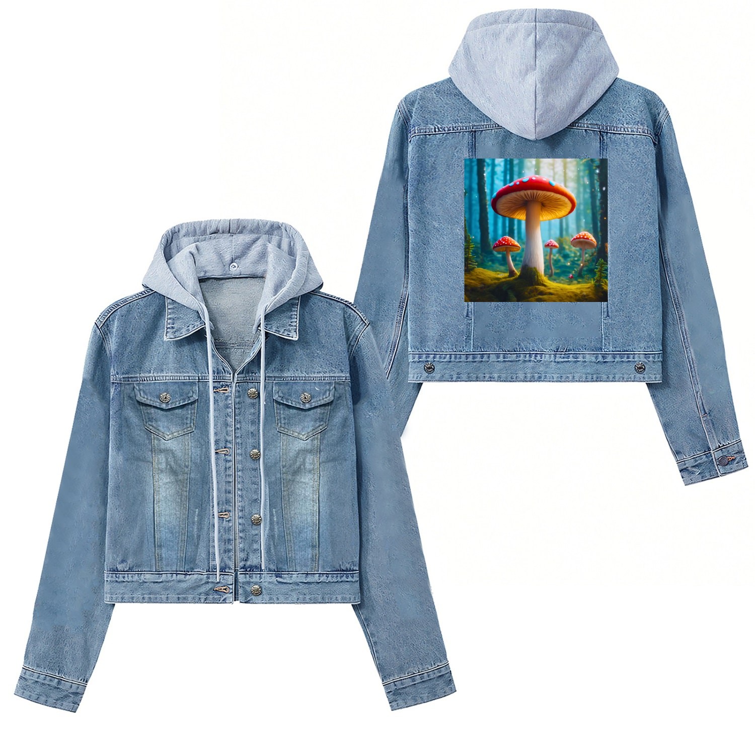 Mellow Mushroom Women's Denim Jackets