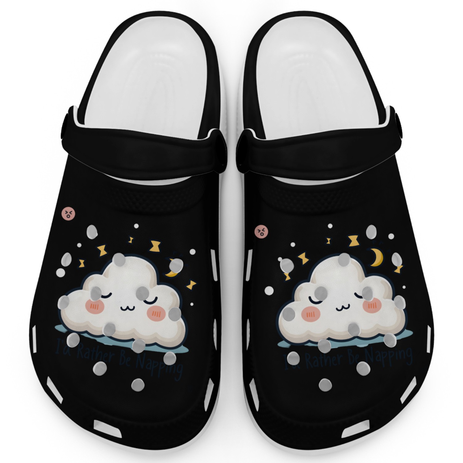Id Rather Be Napping Clogs