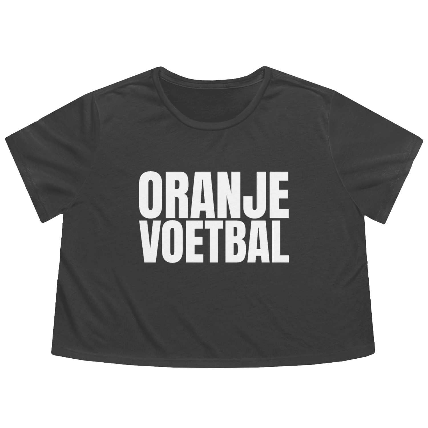 "Oranje Voetbal" Flowy Cropped Tees