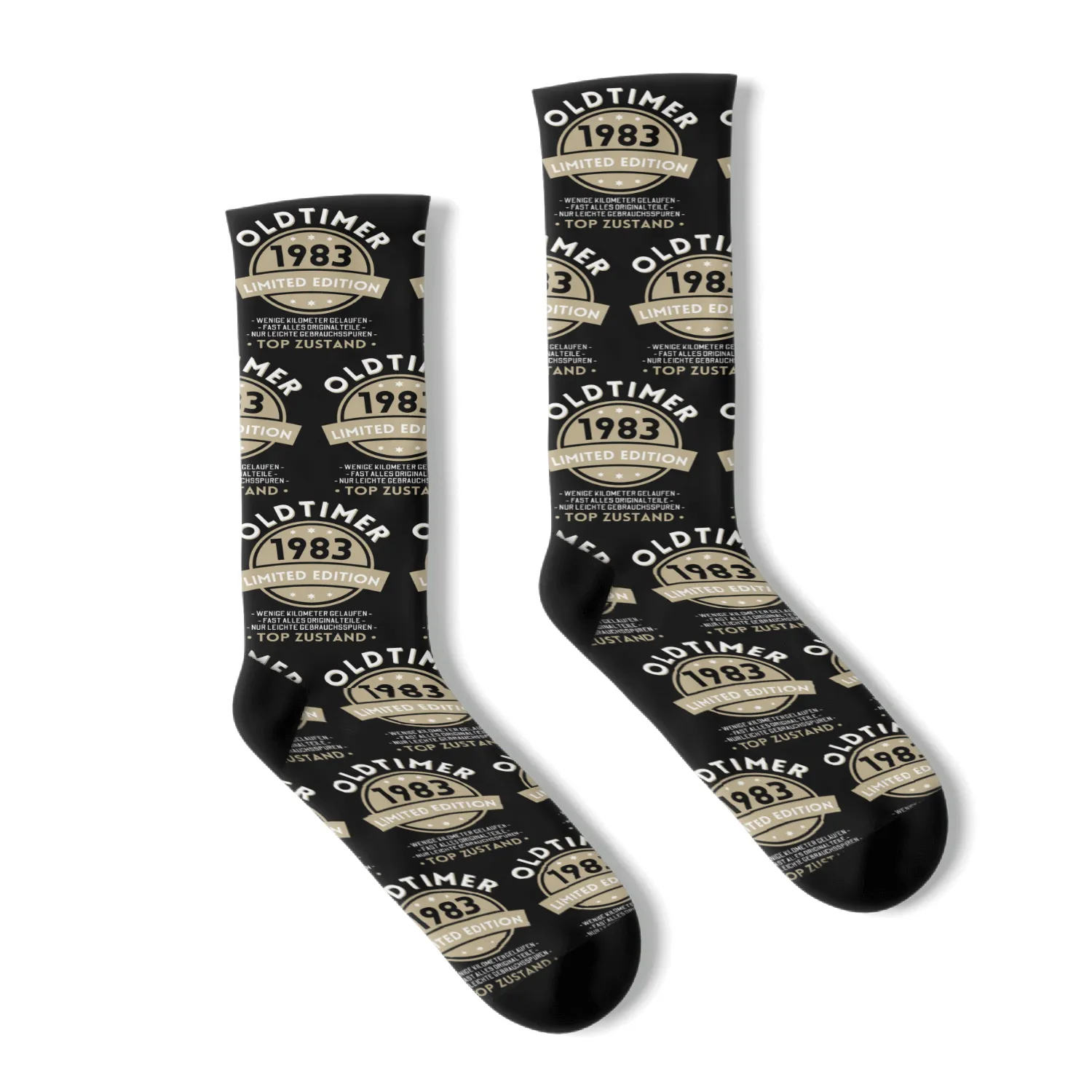 40th Birthday Vintage 1983 Socks