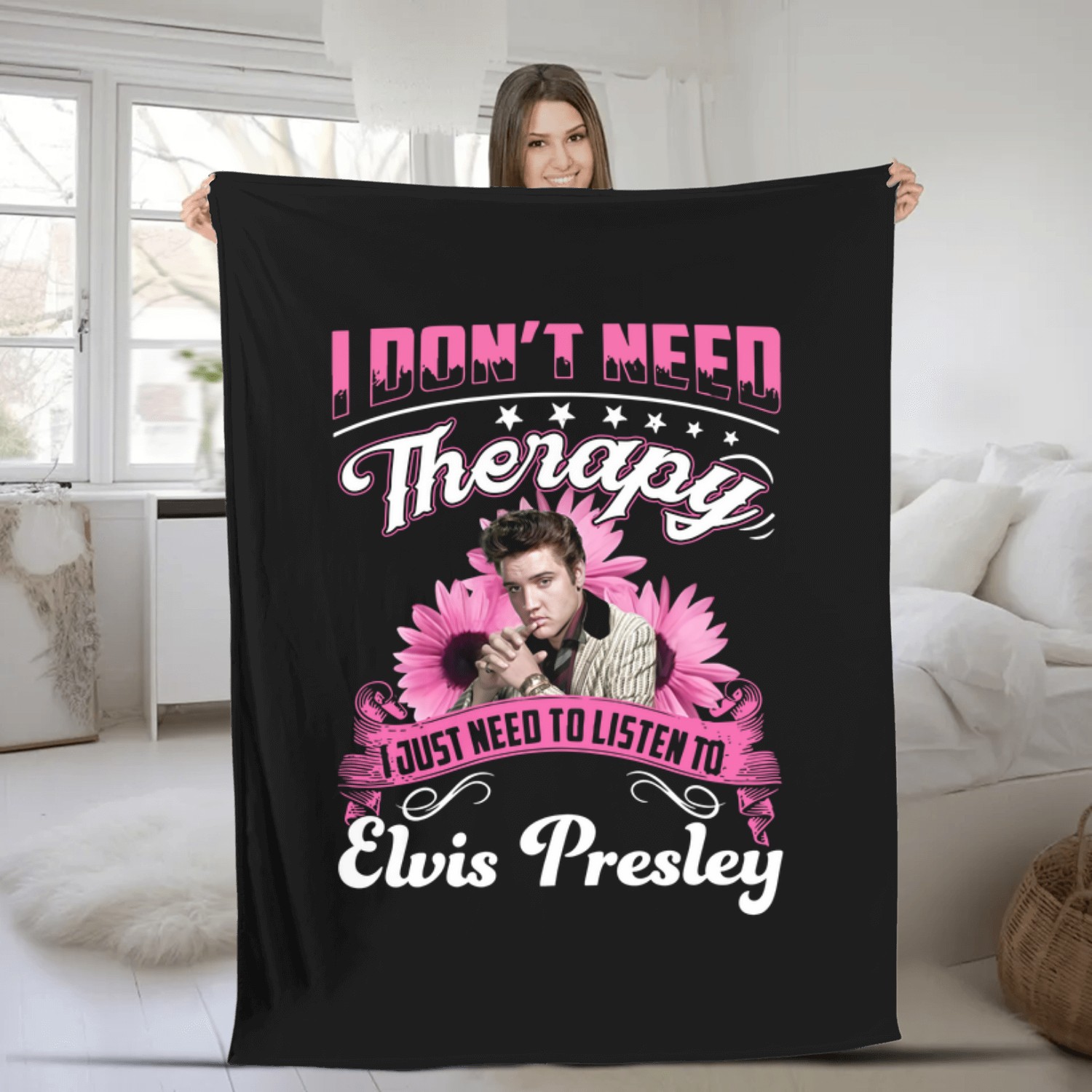 Elvis Presley Fleece Blankets, Elvis Presley Gift, Elvis Presley Merch, Gift For Elvis Presley Fan