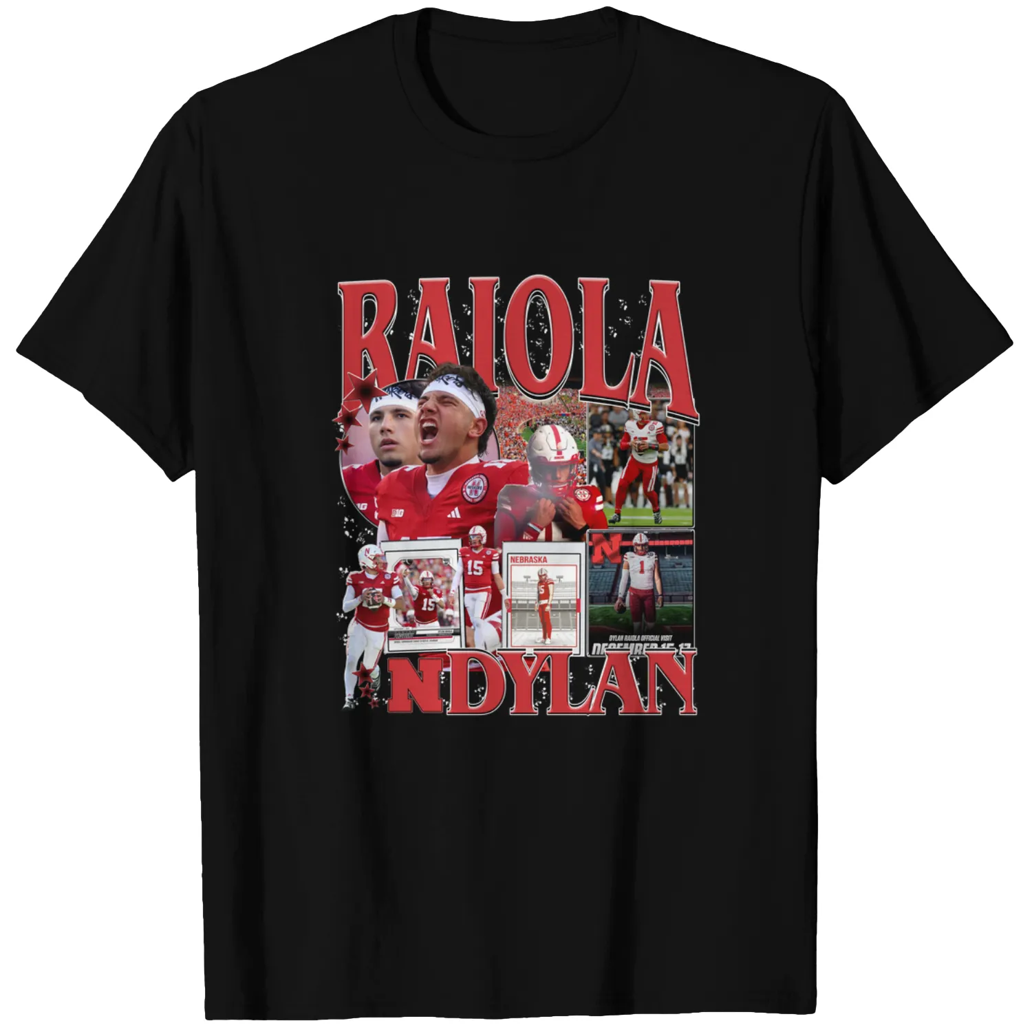 Vintage Dylan Raiola Shirt, Sweatshirt , Football shirt, Classic 90s Graphic Tee, Unisex, Vintage Bootleg, Oversized Tshirt, Fan Gift