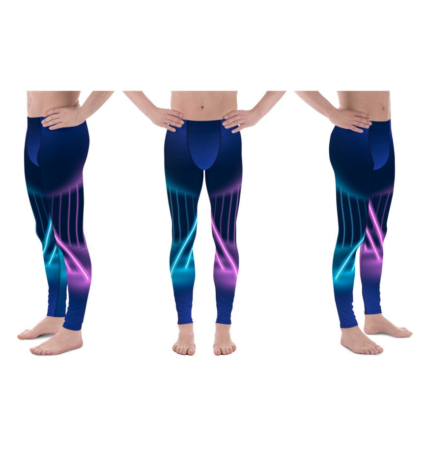 Neon Ultra Haze Men's Leggings | Training Pants | Mens Activewear