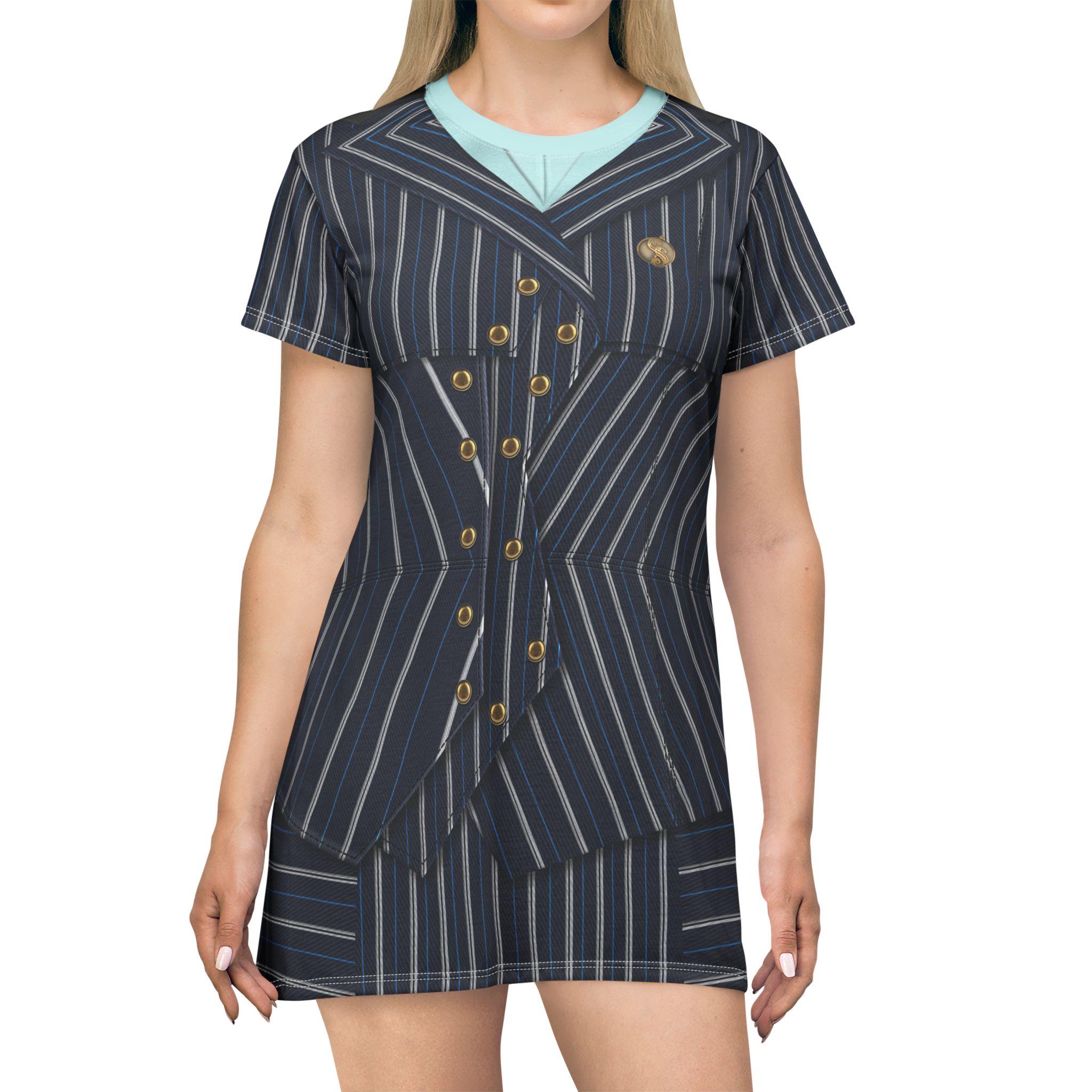 Elphaba Dress, Black Striped Shiz Uniform, Retro Wicked Costume, Witch Halloween Cosplay