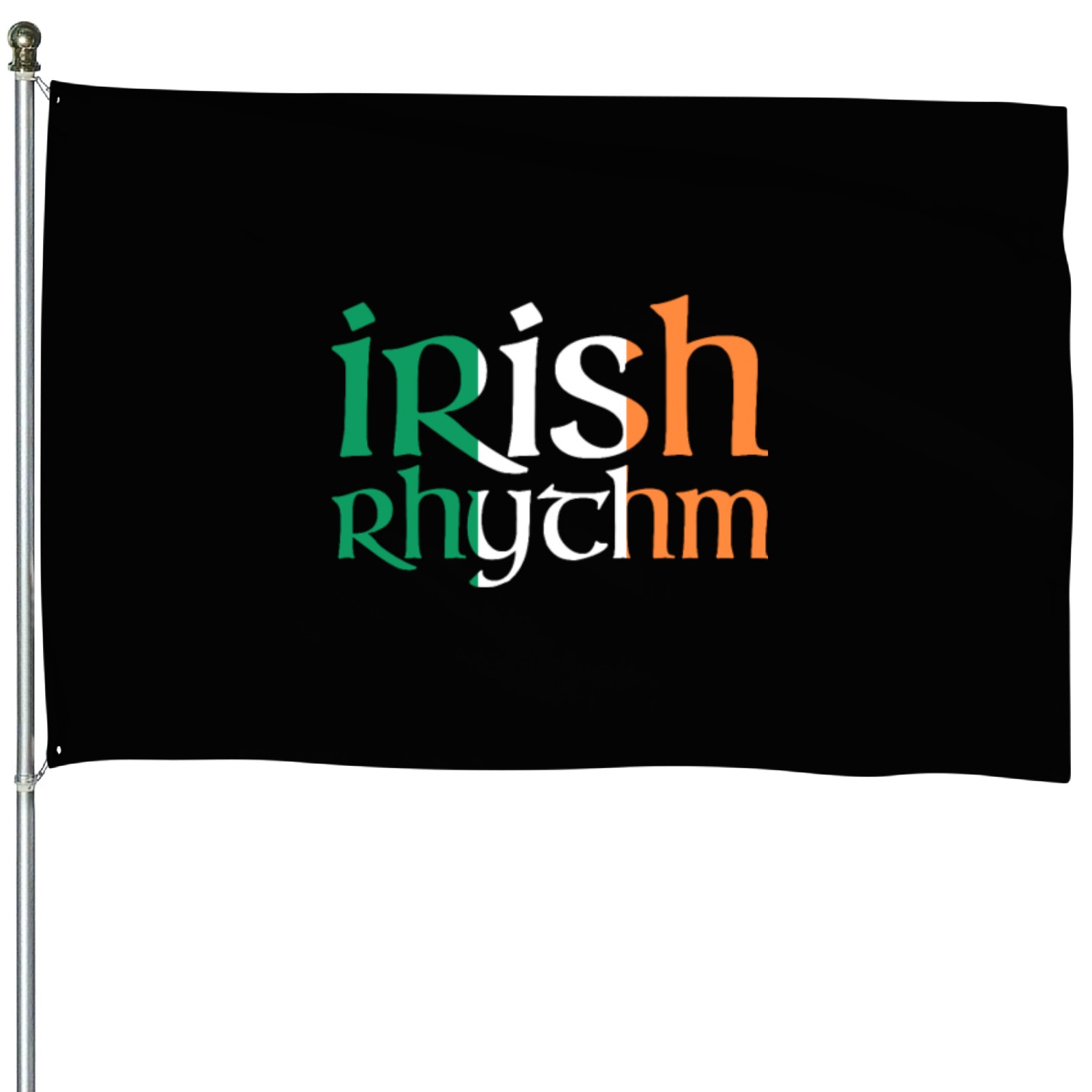 Irish Rhythm - Irish Flag - Irish Dance House Flags