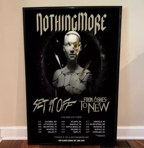 Nothing More - Tour 2024 Poster