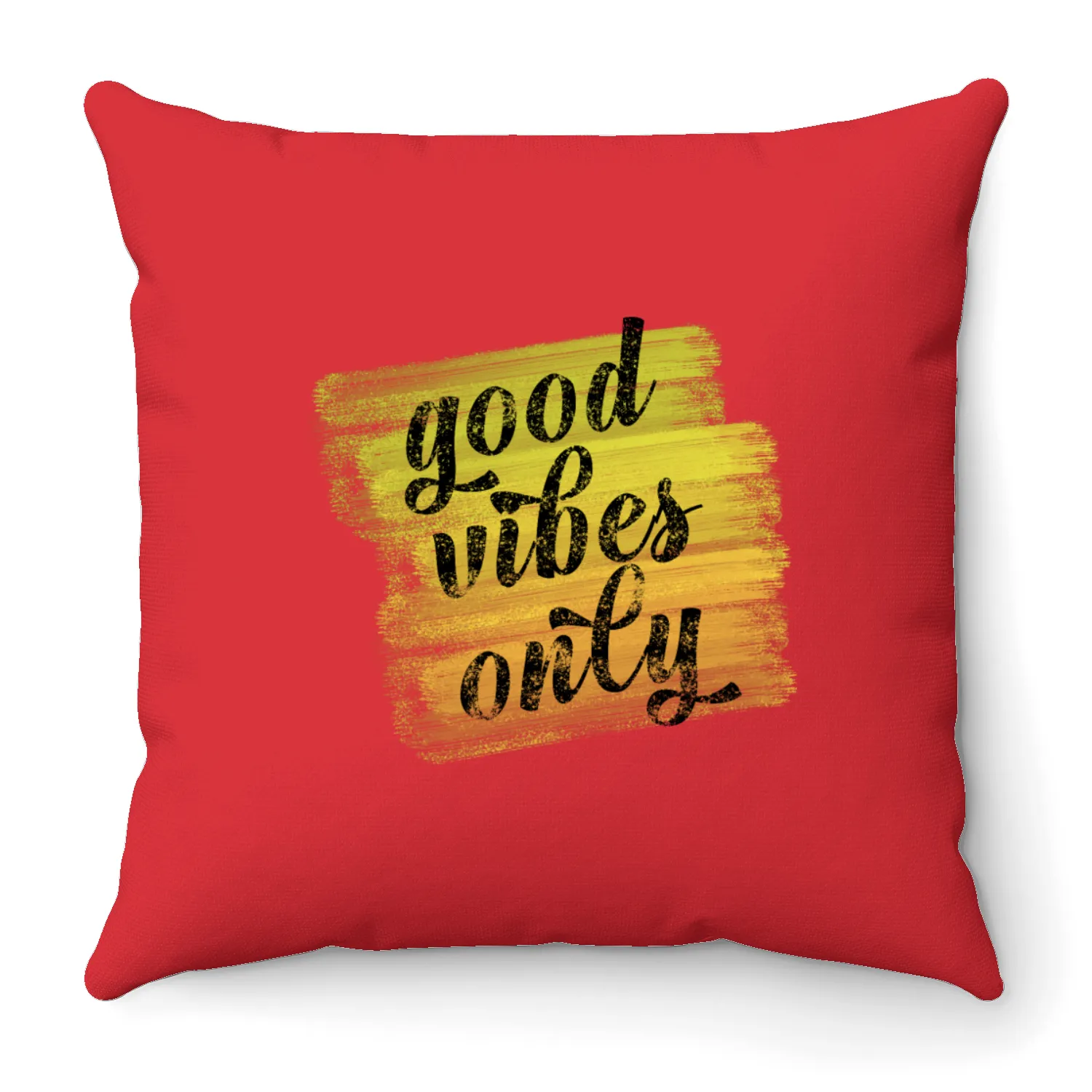 Good V only Throw Pillows