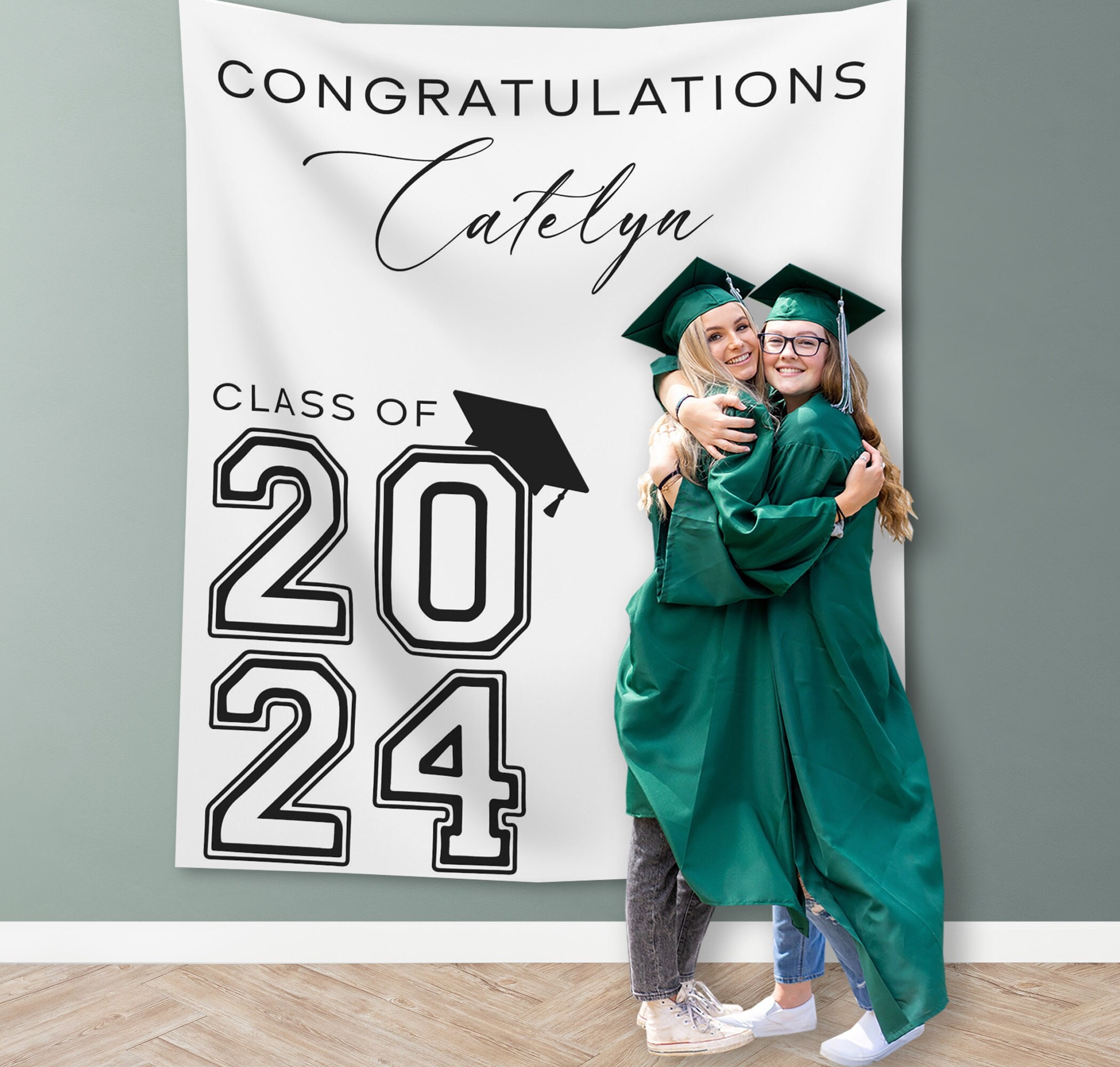 Graduation Tapestries, Photo graduation Tapestries, Graduation Gift, Class off Tapestries