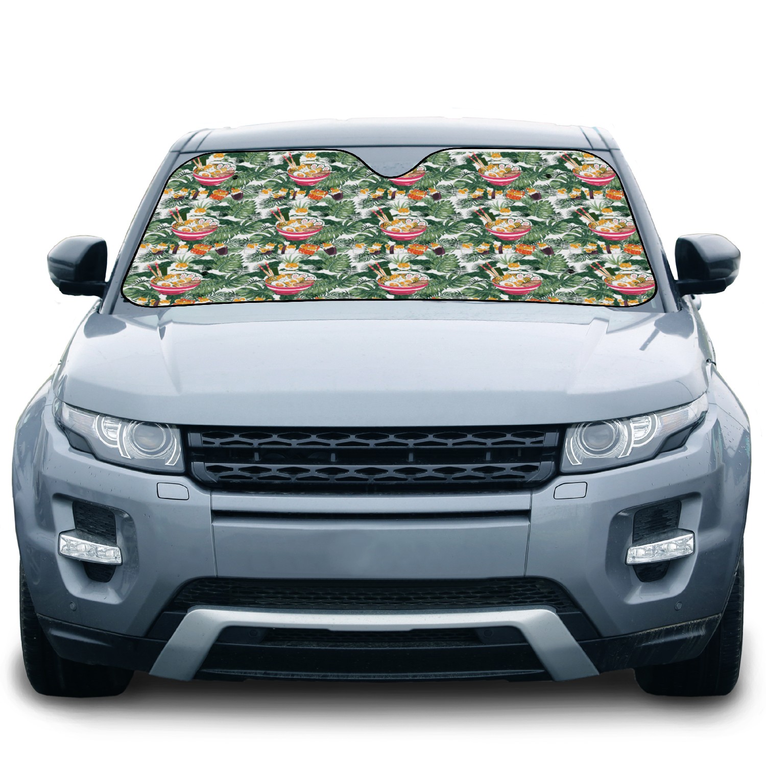 Sushi Rolls Ramen Japanese Food Lover Car Sun Shades