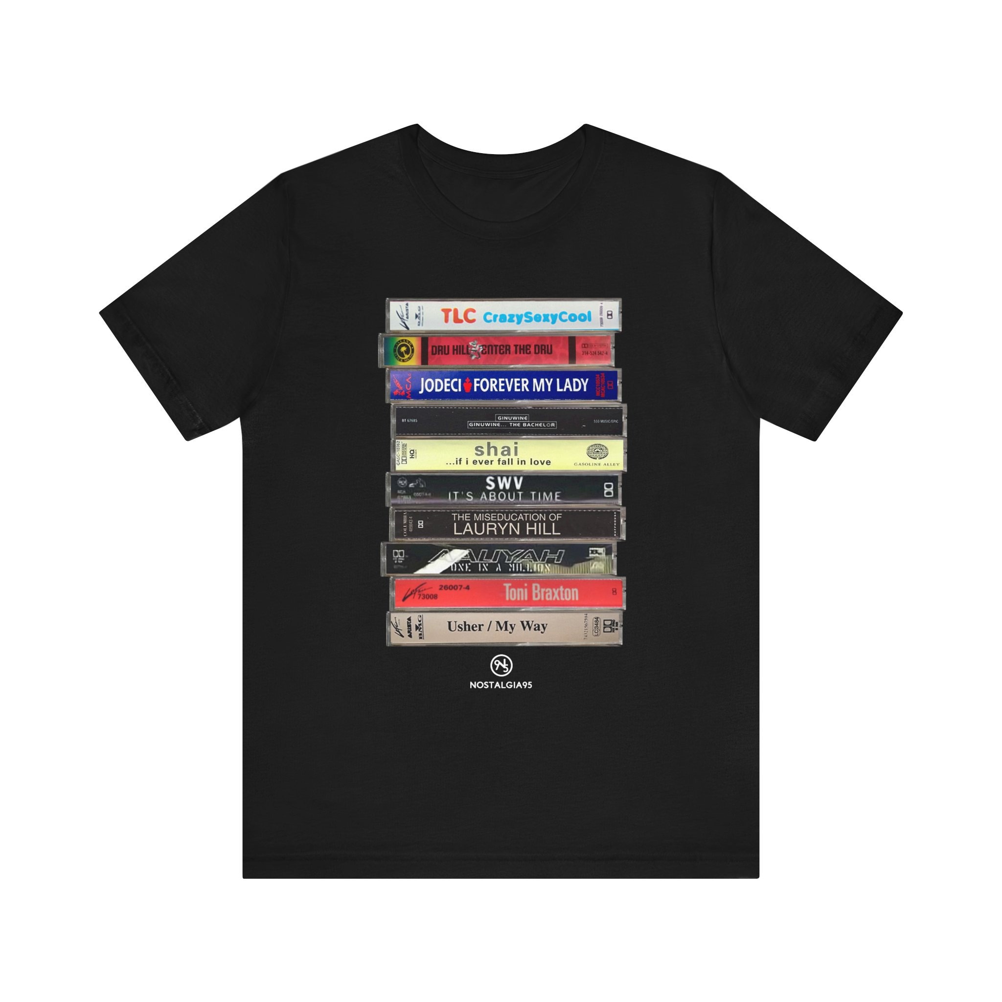 90s R&B Cassette Tape Tee Shirt